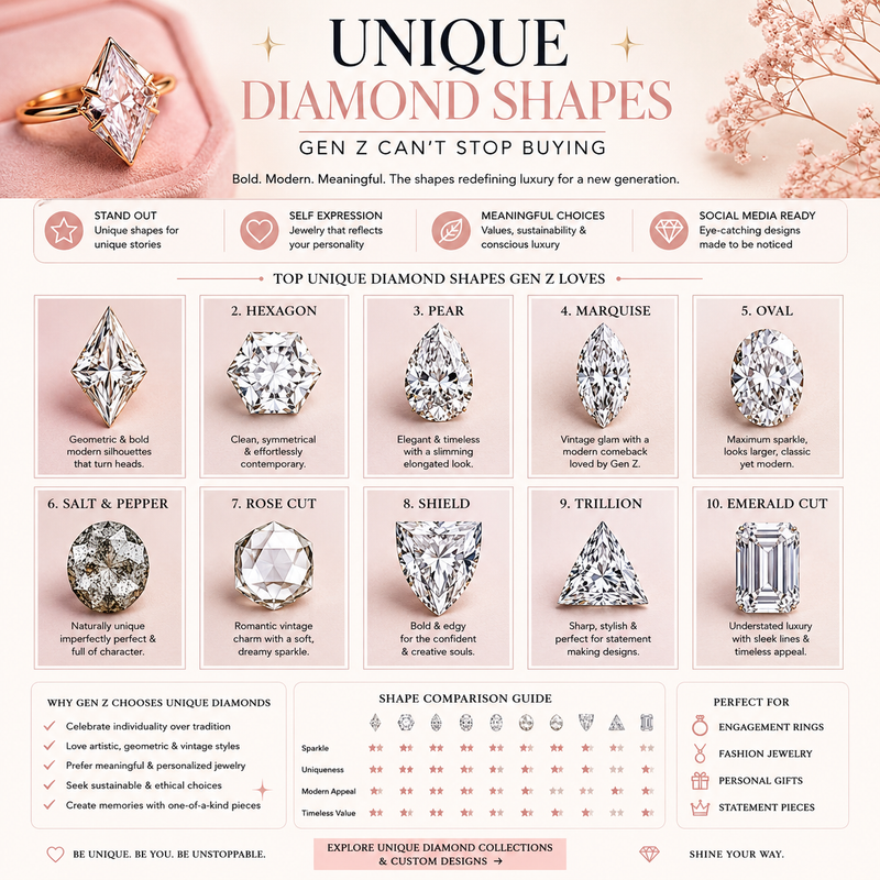 Unique Diamond Shapes Gen Z Can't Stop Buying