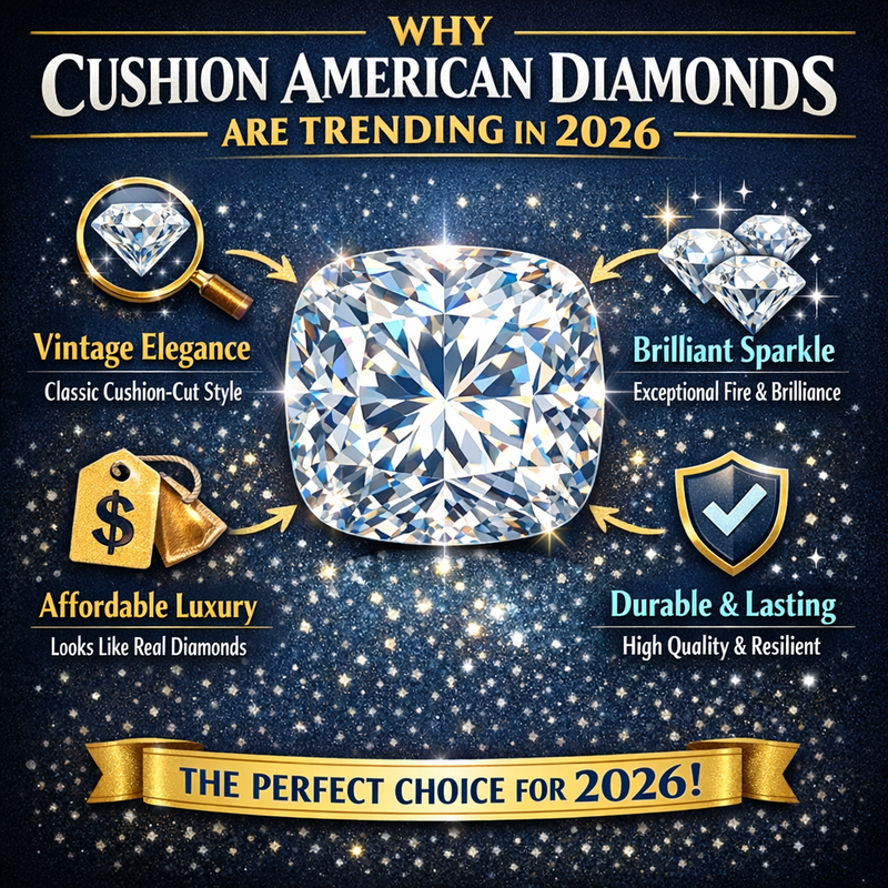 Why Cushion American Diamonds Are Trending in 2026