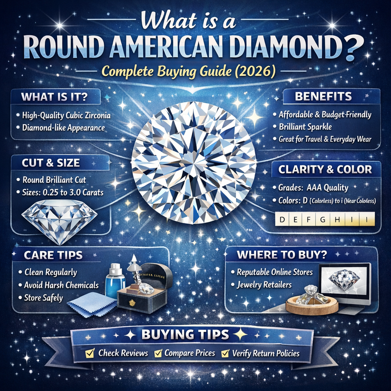 What is a Round American Diamond? Complete Buying Guide (2026)