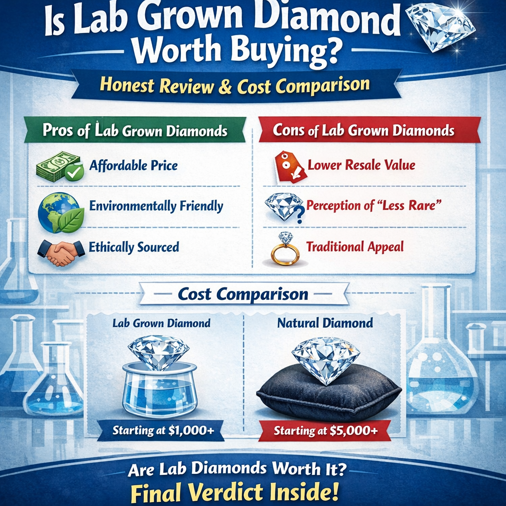 Is Lab Grown Diamond Worth Buying? Honest Review & Cost Comparison