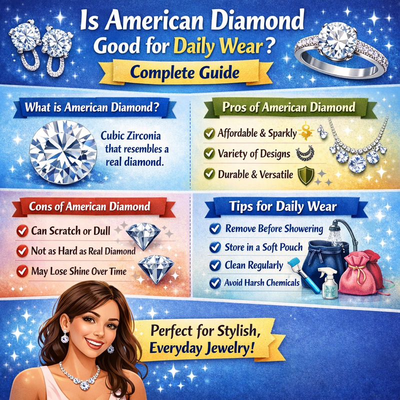 Is American Diamond Good for Daily Wear? Complete Guide