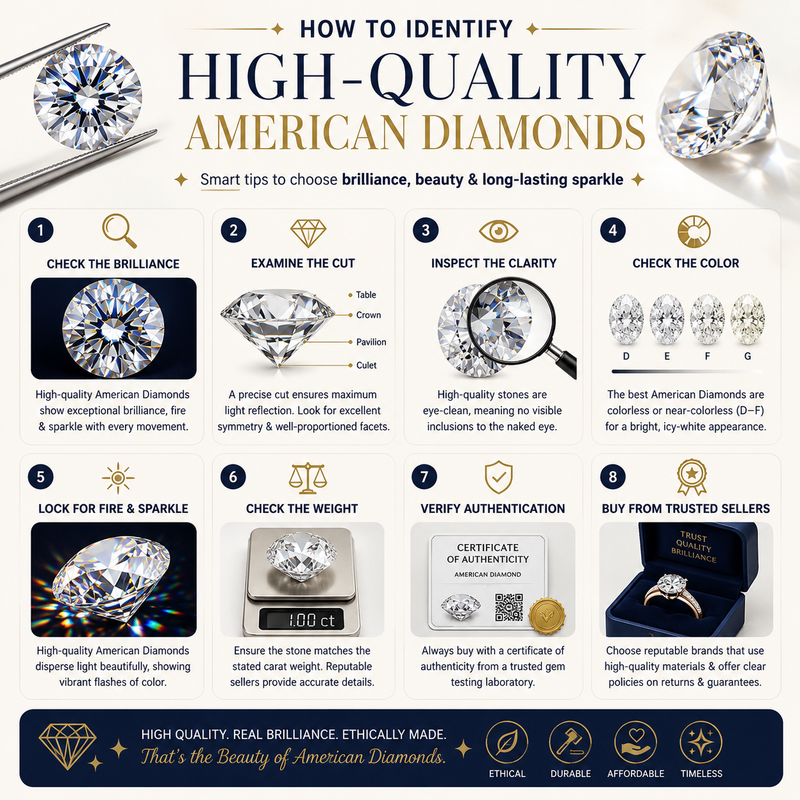 How to Identify High-Quality American Diamonds