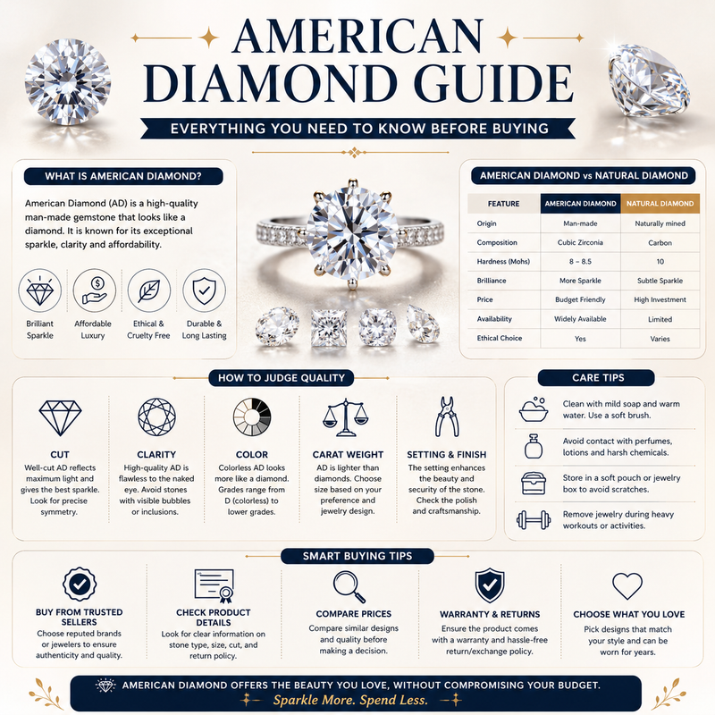 American Diamond Guide: Everything You Need to Know Before Buying