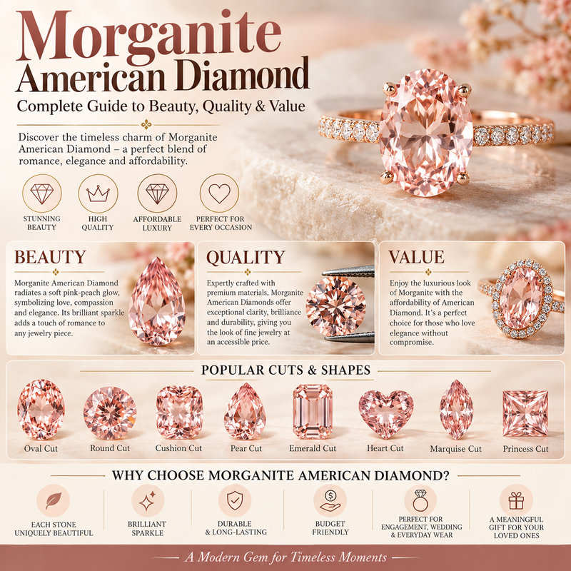 Morganite American Diamond: Complete Guide to Beauty, Quality & Value