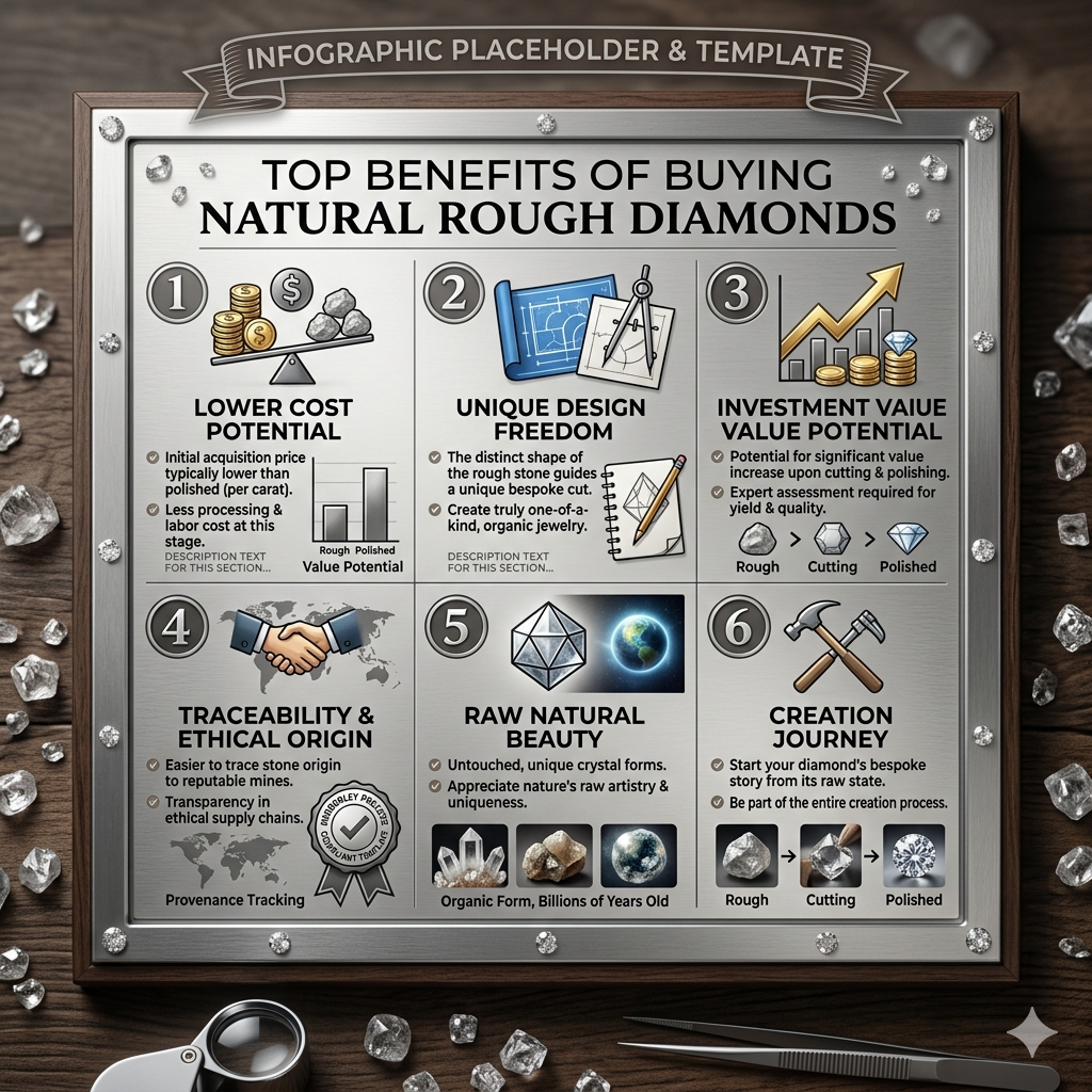 Top Benefits of Buying Natural Rough Diamonds