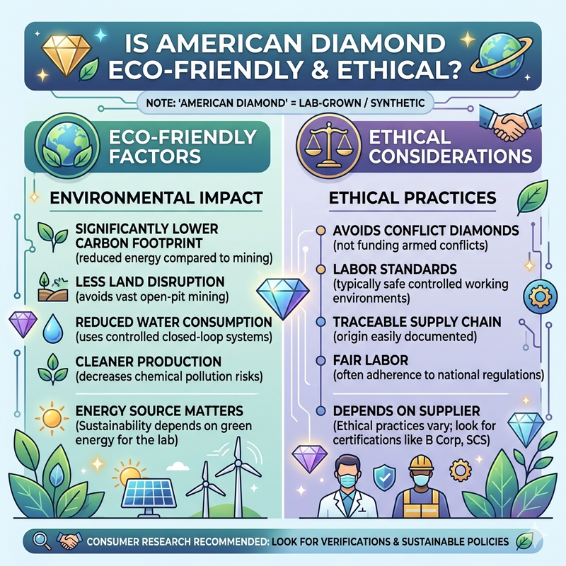 Is American Diamond Eco-Friendly & Ethical?