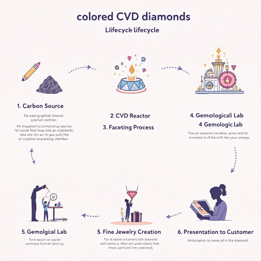 Colored CVD Diamonds — A Luxury Guide for Buyers, Designers &amp; Collectors