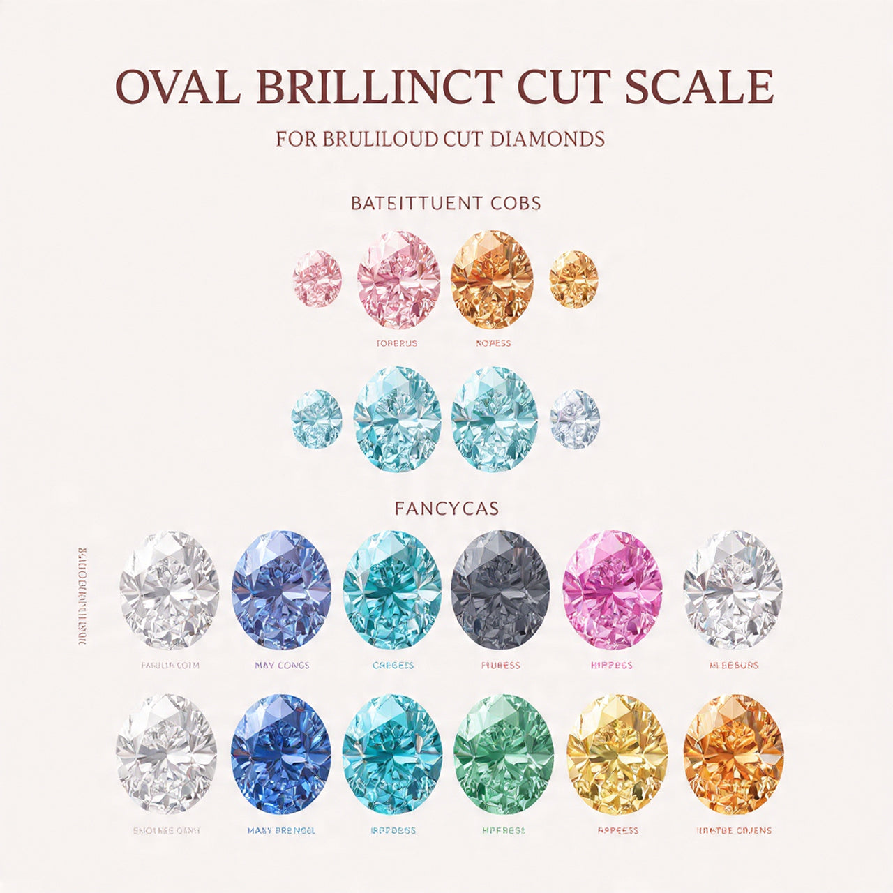 Most Popular Fancy Colors in Oval Brilliant Cut Diamonds: Complete 2025 Color Guide (Blue, Yellow, Pink & More)