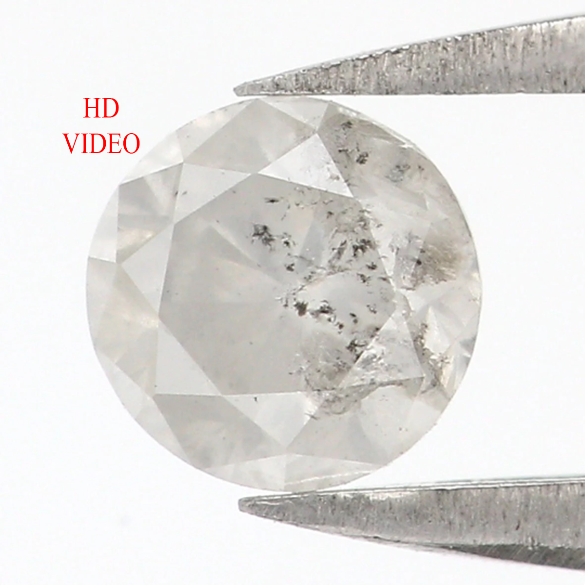 Natural Loose Round White Milky Color Diamond 0.51 CT 4.80 MM Round Shape Brilliant Cut Diamond KR1973