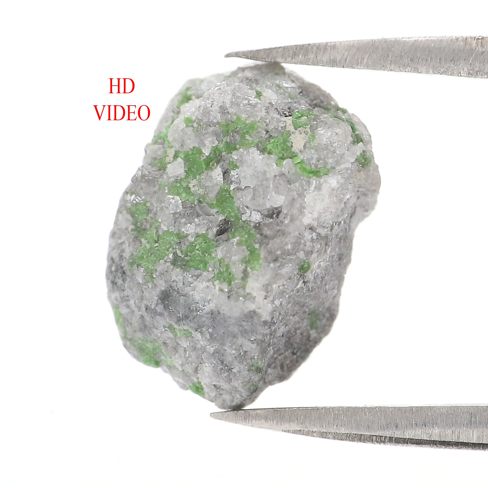 5.56 CT Natural Loose Rough Shape Diamond Grey Color Rough Diamond 12.05 MM Natural Loose Diamond Grey Color Irregular Cut Diamond QL2791