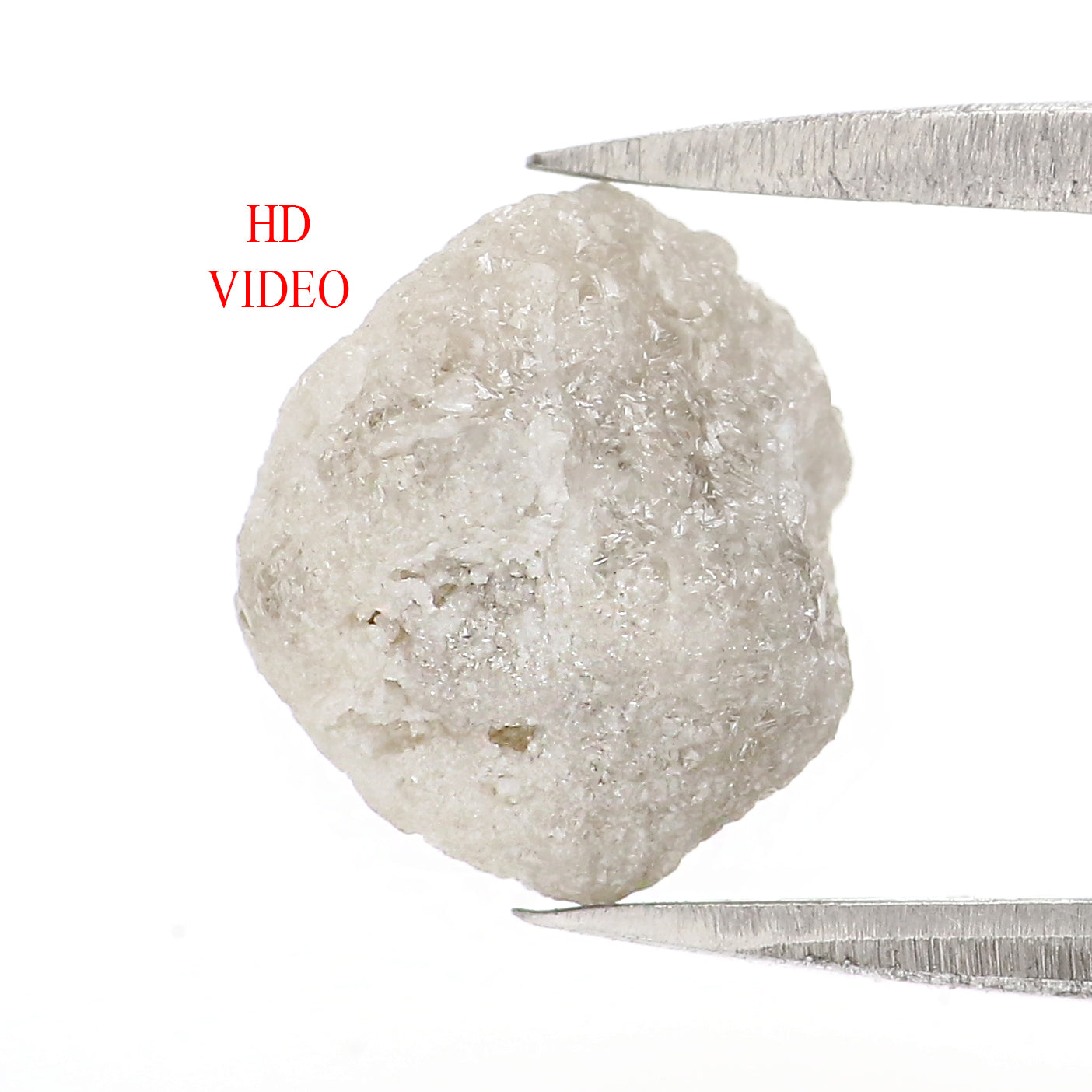 3.42 CT Natural Loose Rough Shape Diamond Grey Color Rough Cut Diamond 9.50 MM Natural Loose Grey Color Rough Irregular Cut Diamond KQ2660