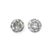 Natural Loose Round Diamond, Salt And Pepper Round Diamond, Natural Loose Diamond, Round Brilliant Cut Diamond, 0.50 CT Round Shape L2806