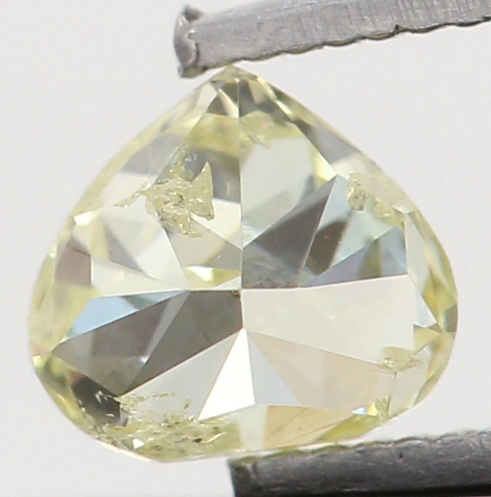 0.16 Ct Natural Loose Heart Shape Diamond Yellow Color Heart Cut Diamond 3.30 MM Natural Loose Diamond Heart Brilliant Cut Diamond N8061