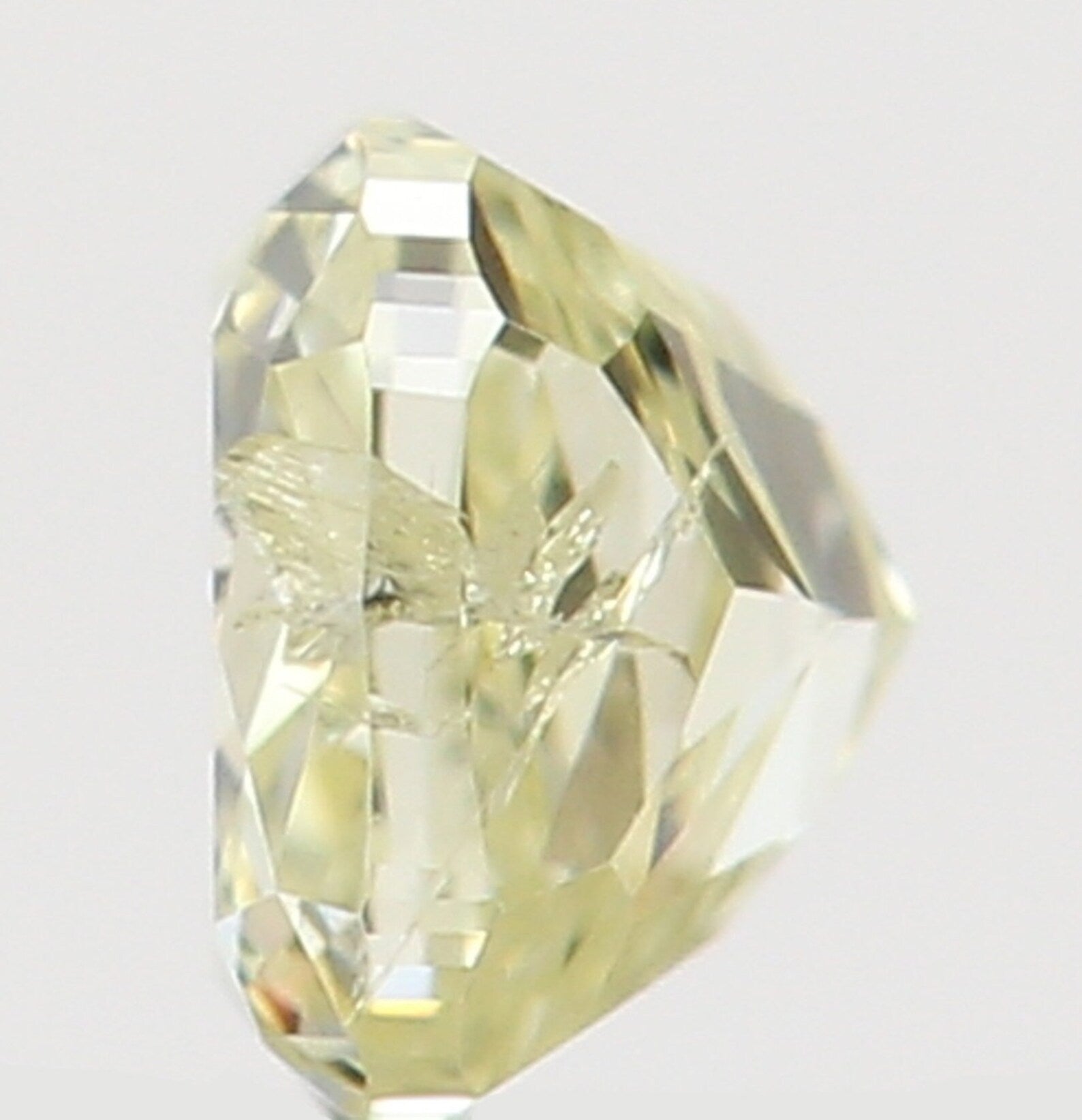 0.13 Ct Natural Loose Cushion Shape Diamond Yellow Color Cushion Diamond 2.80 MM Natural Loose Diamond Cushion Brilliant Cut Diamond N8063