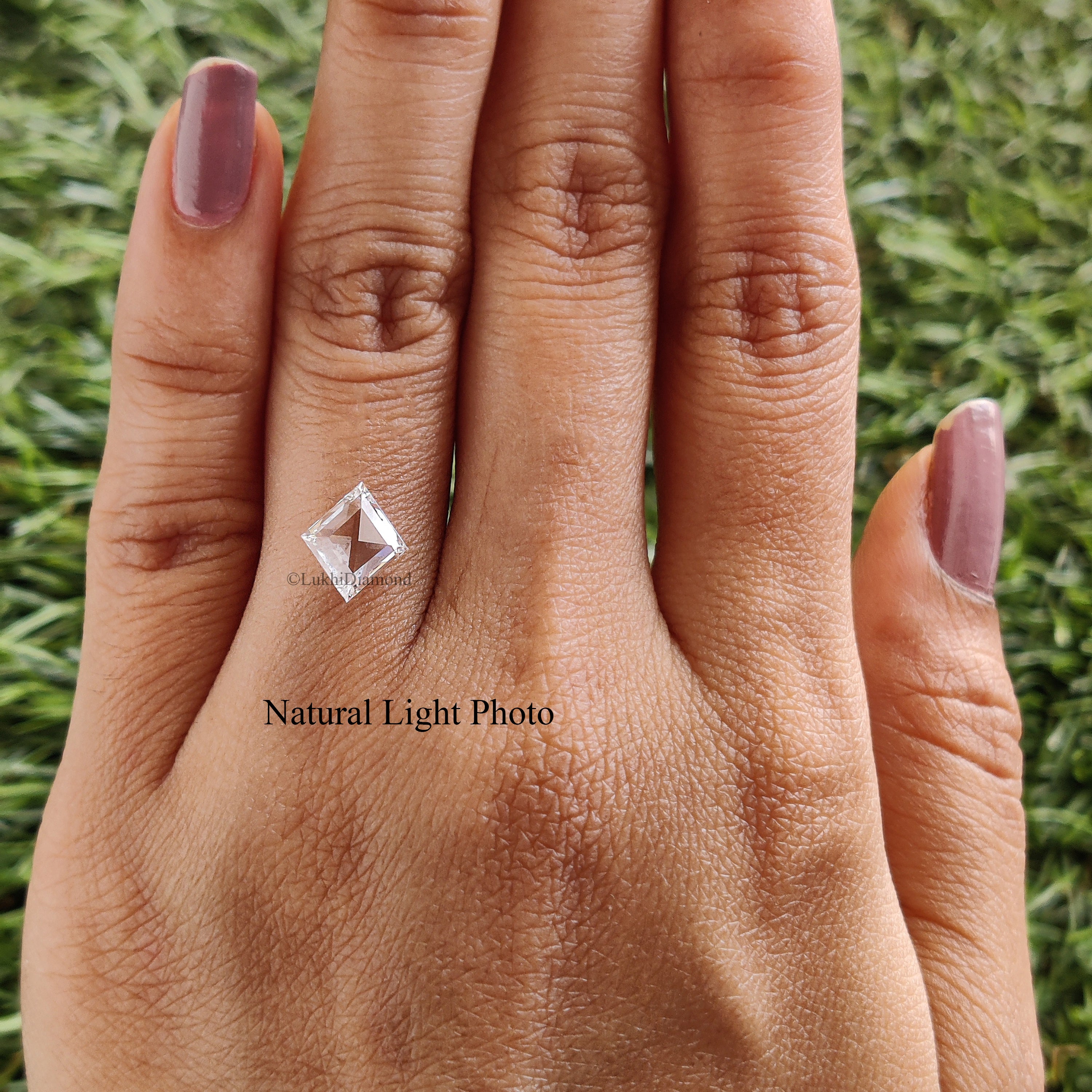 0.85 CT IGI Certified Kite Step Cut Diamond White - E Color VS1 Clarity Lab Grown Diamond Lab Created Kite Diamond Kite CVD Diamond Q172