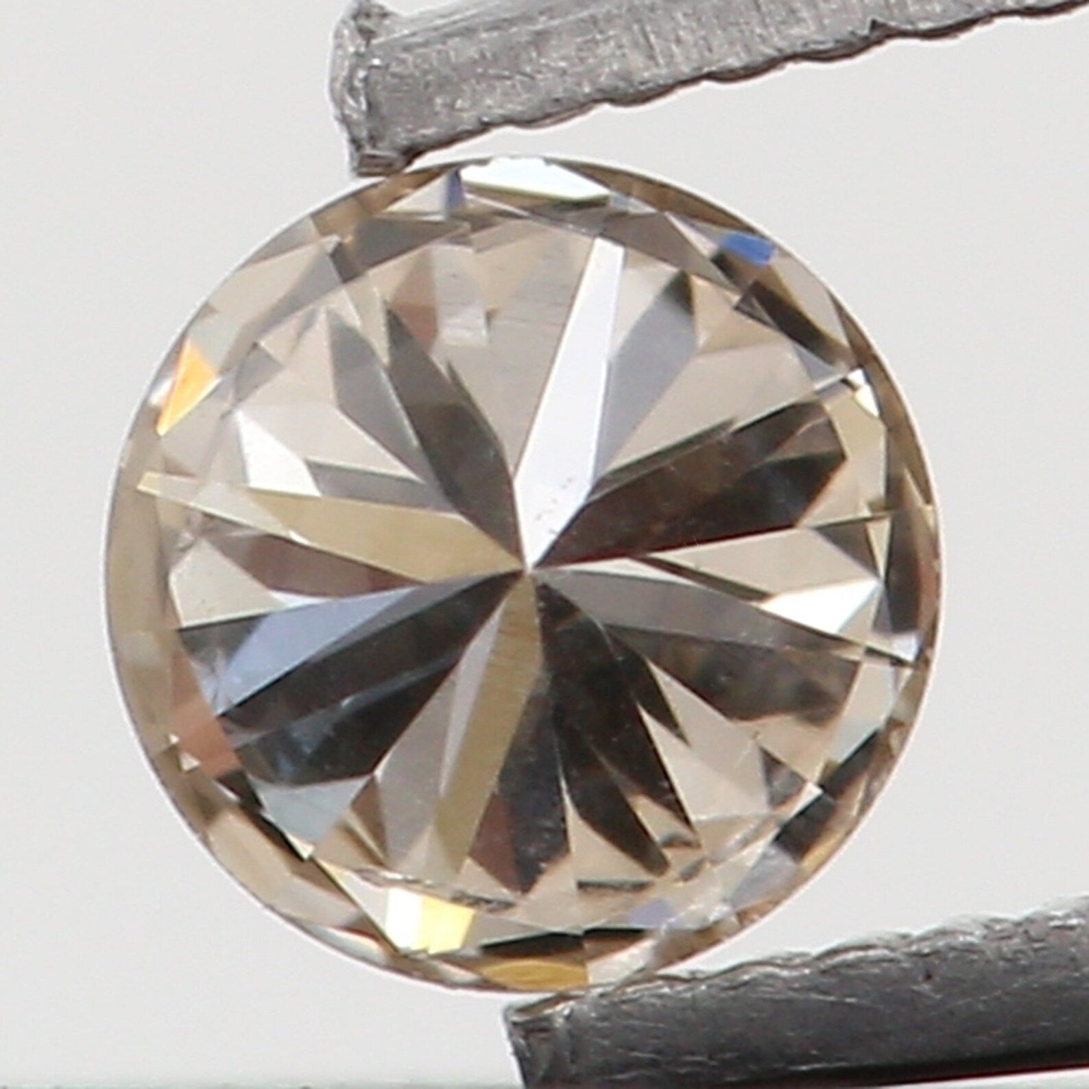 0.08 CT Natural Loose Round Shape Diamond Brown Color Round Cut Diamond 2.80 MM Natural Loose Diamond Round Brilliant Cut Diamond N7960