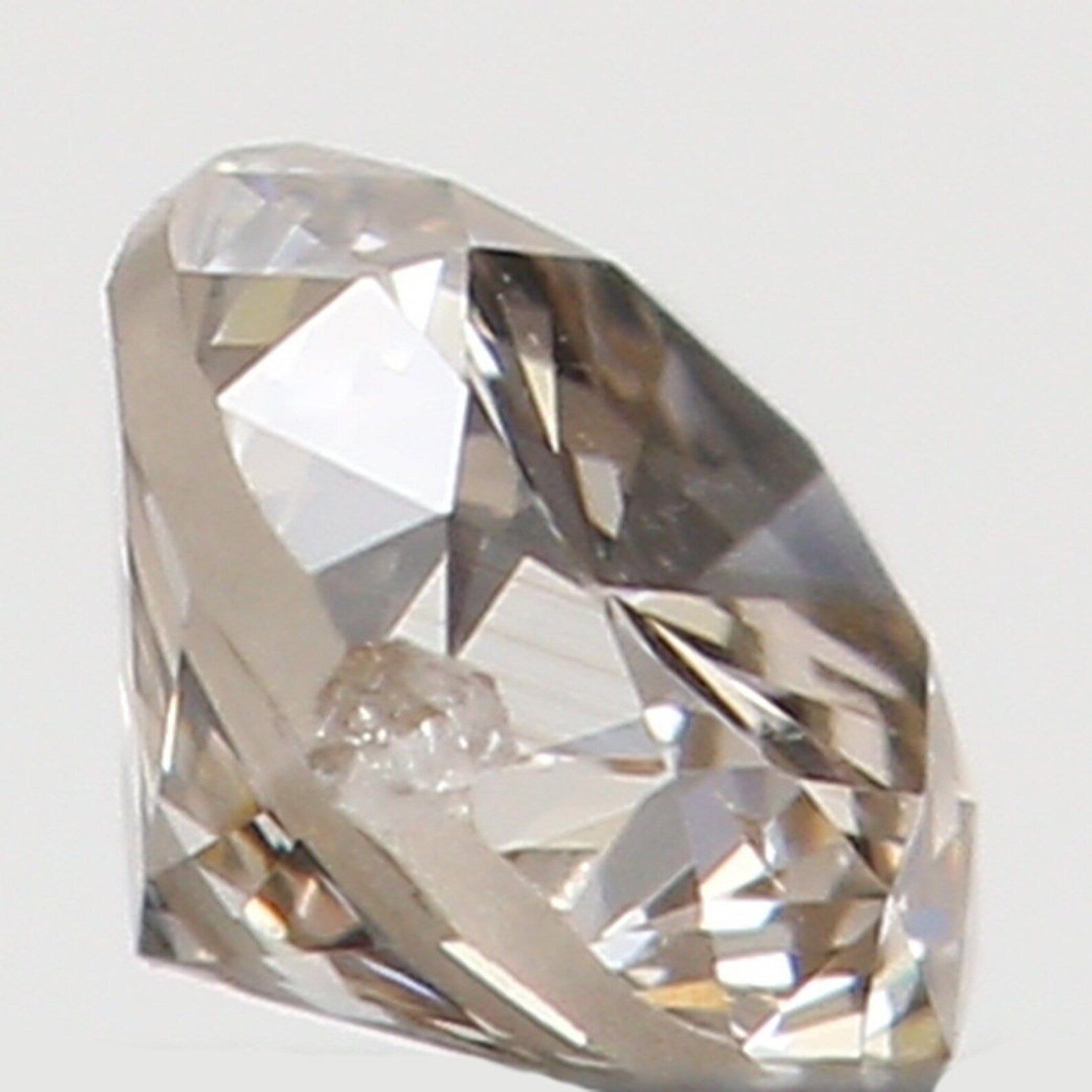 0.093 Ct Natural Loose Round Shape Diamond Brown Color Round Cut Diamond 2.80 MM Natural Loose Diamond Round Brilliant Cut Diamond N7847