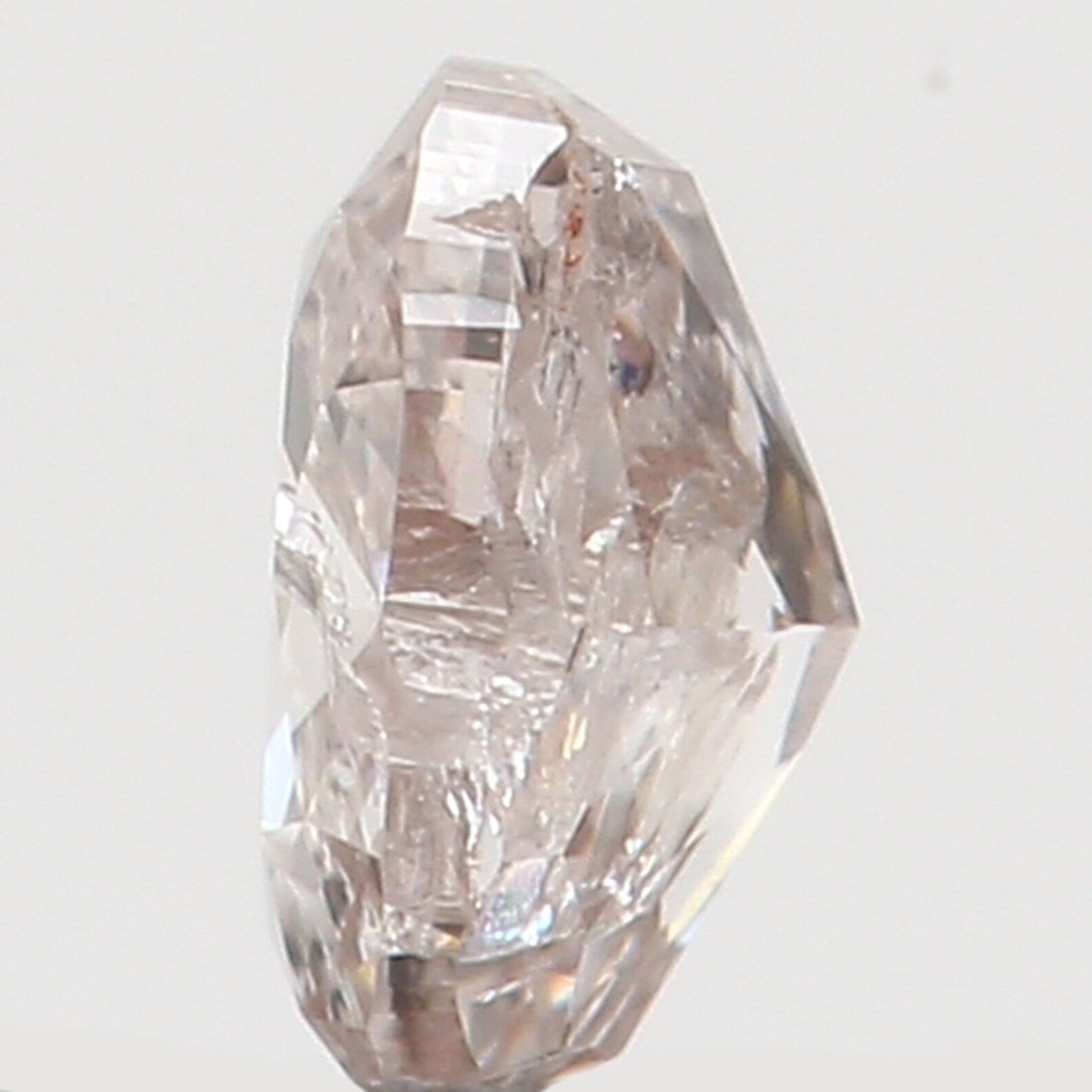 0.11 Ct Natural Loose Oval Diamond Pink Color Oval Cut Diamond 3.20 MM Natural Loose Diamond Pink Color Oval Brilliant Cut Diamond N7695