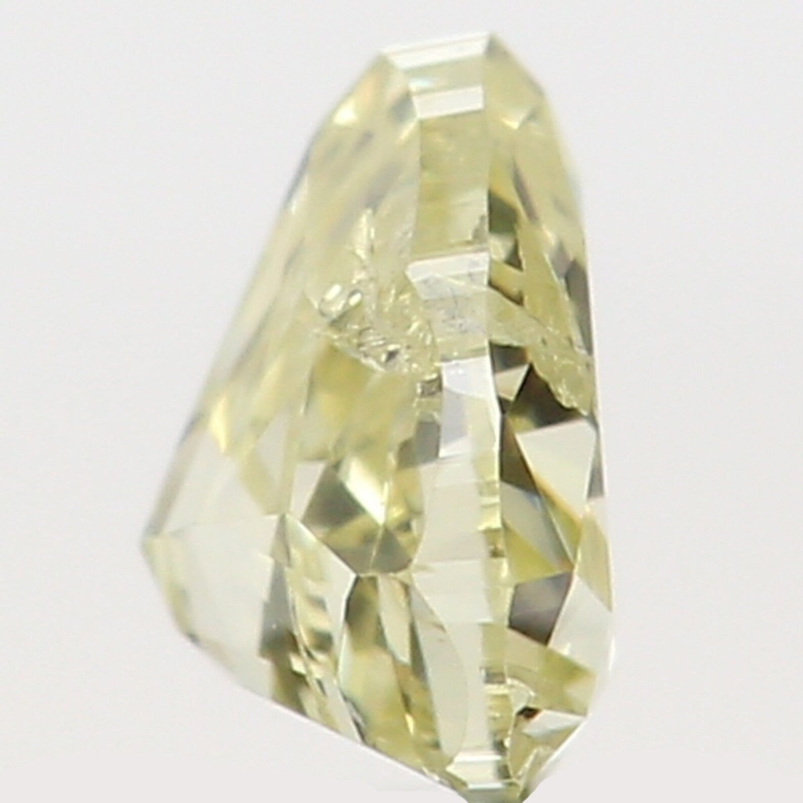0.14 Ct Natural Loose Heart Shape Diamond Yellow Color Heart Cut Diamond 3.20 MM Natural Loose Diamond Heart Brilliant Cut Diamond N8074