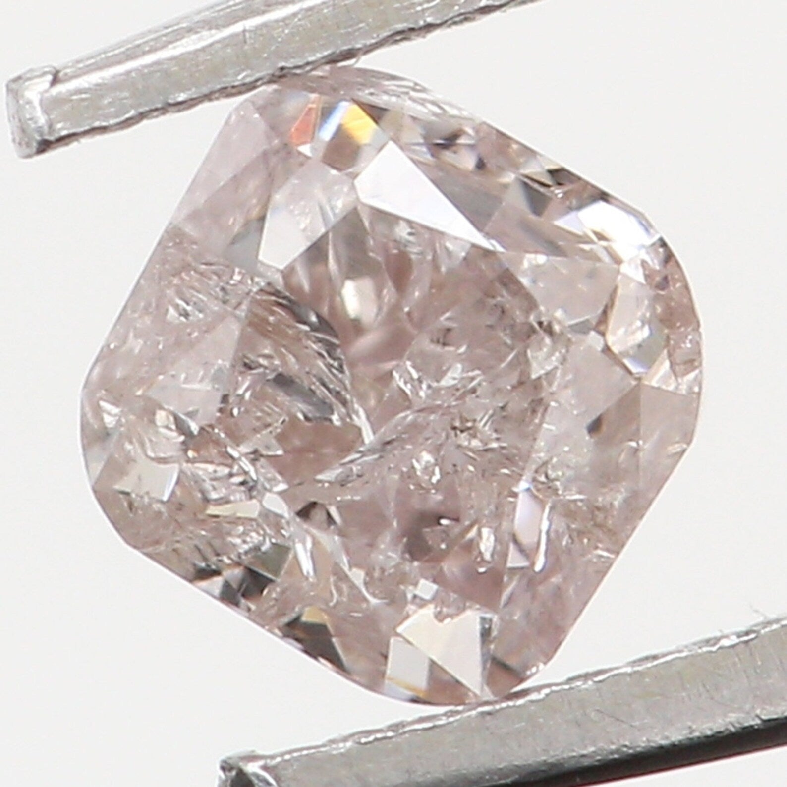 0.19 Ct Natural Loose Cushion Shape Diamond Faint Pink Color Cushion Cut Diamond 3.00 MM Natural Loose Cushion Brilliant Cut Diamond N6994