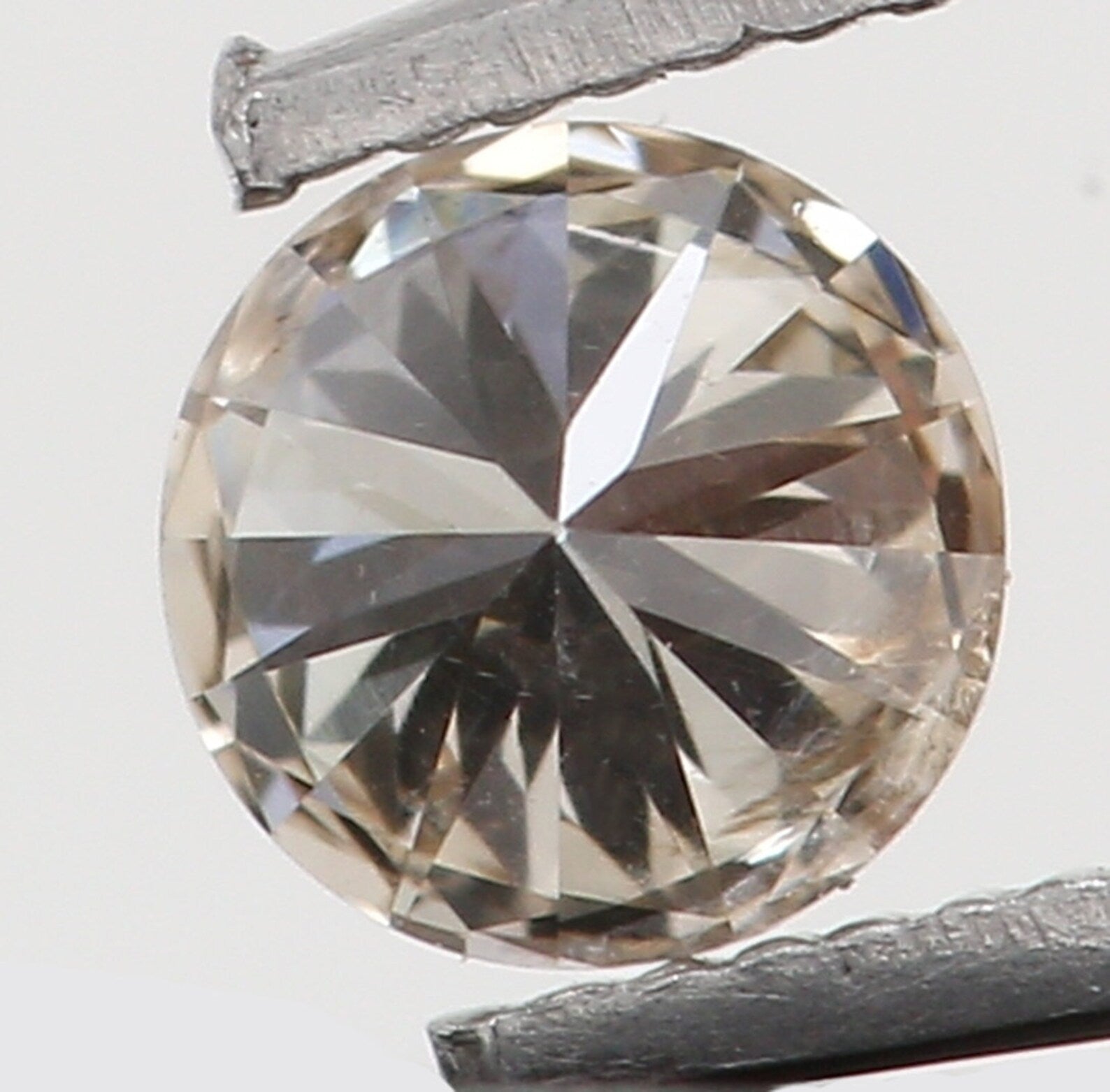 0.095 Ct Natural Loose Round Diamond Brown Color Round Diamond 2.90 MM Natural Loose Diamond Brown Color Round Brilliant Cut Diamond N7830
