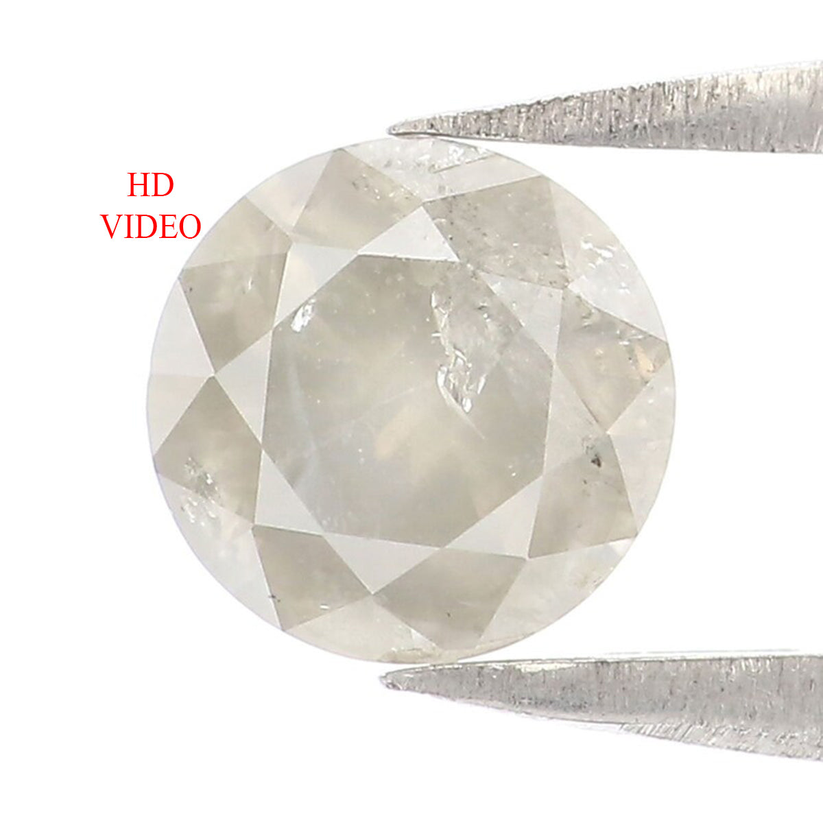 0.79 CT Natural Loose Round Shape Diamond Grey Color Round Cut Diamond 5.90 MM Natural Loose Grey Color Round Brilliant Cut Diamond KQ1779