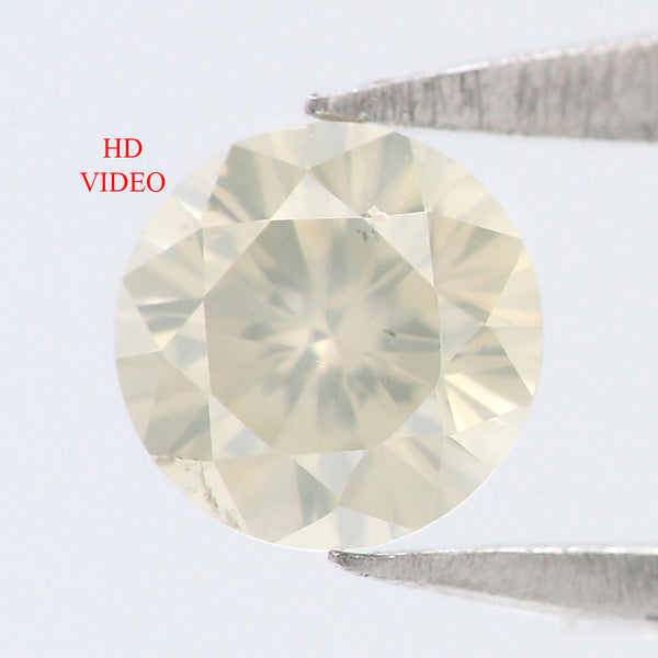 Natural Loose Round Brilliant Cut Diamond White - I Color 0.25 CT 4.05 MM Round Shape Rose Cut Diamond KR2486