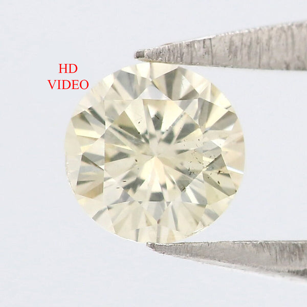 Natural Loose Round Brilliant Cut Diamond White - J Color 0.21 CT 3.80 MM Round Shape Brilliant Cut Diamond L2063