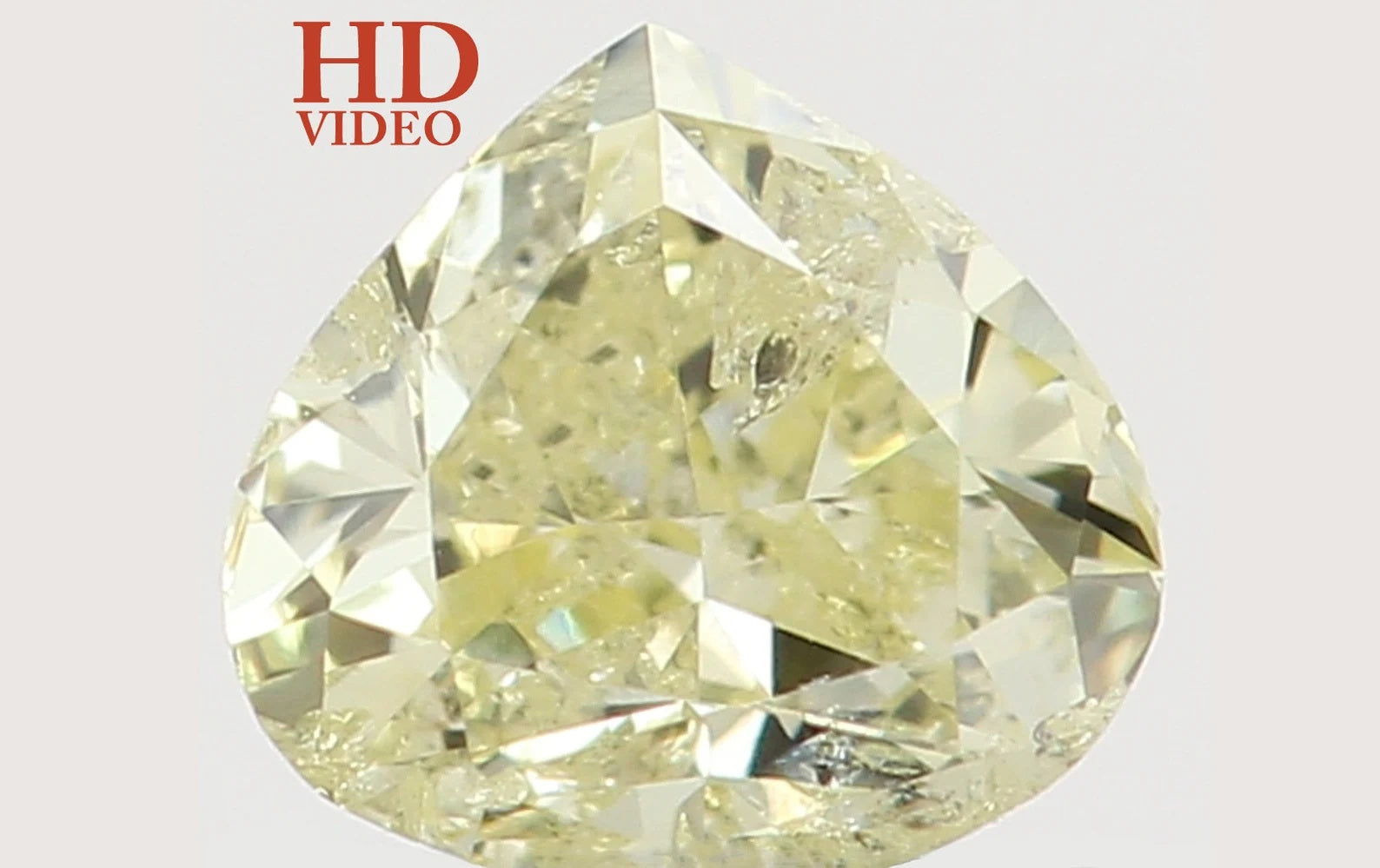 0.16 Ct Natural Loose Heart Shape Diamond Yellow Color Heart Cut Diamond 3.30 MM Natural Loose Diamond Heart Brilliant Cut Diamond N8061