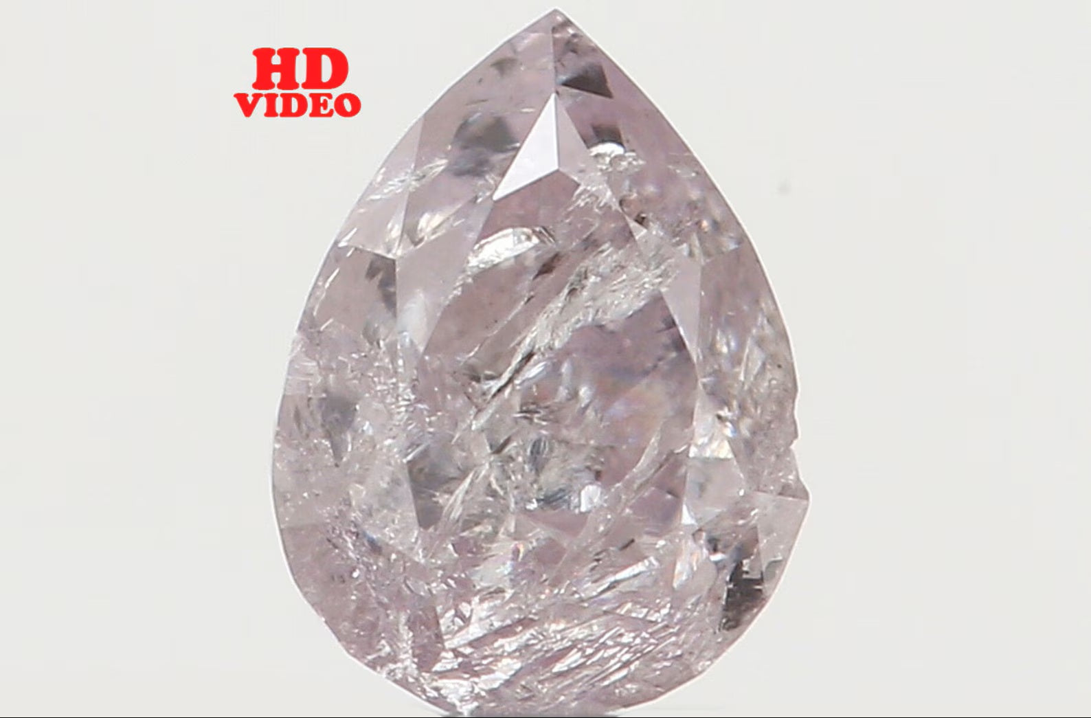 0.24 Ct Natural Loose Pear Shape Diamond Pink Color Pear Cut Diamond 4.20 MM Natural Loose Diamond Pink Pear Brilliant Cut Diamond N7183