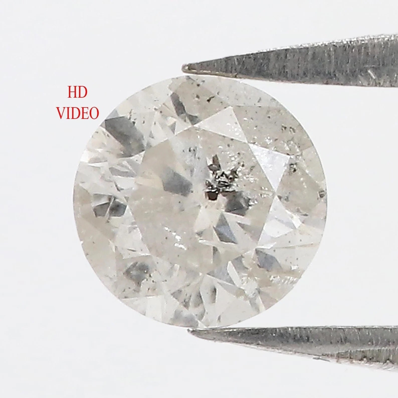 0.73 Ct Natural Loose Round Shape Diamond White H Color Round Cut Diamond 5.60 MM Natural Loose Diamond Round Brilliant Cut Diamond QN8155