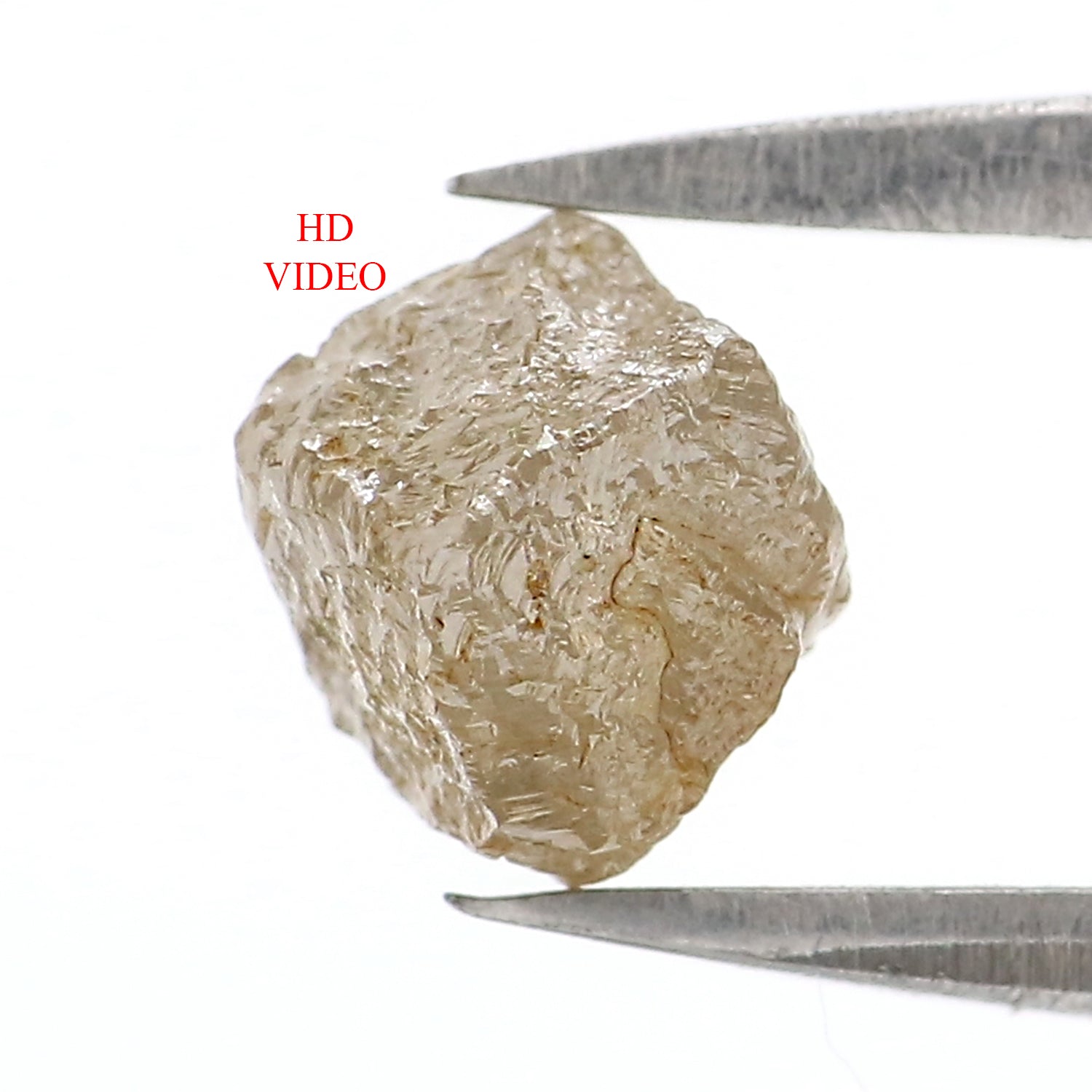 Natural Loose Rough Diamond, Rough Grey Color Diamond, Natural Loose Diamond, Uncut Diamond, Rough Cube Diamond, 1.10 CT Rough Shape KR1253