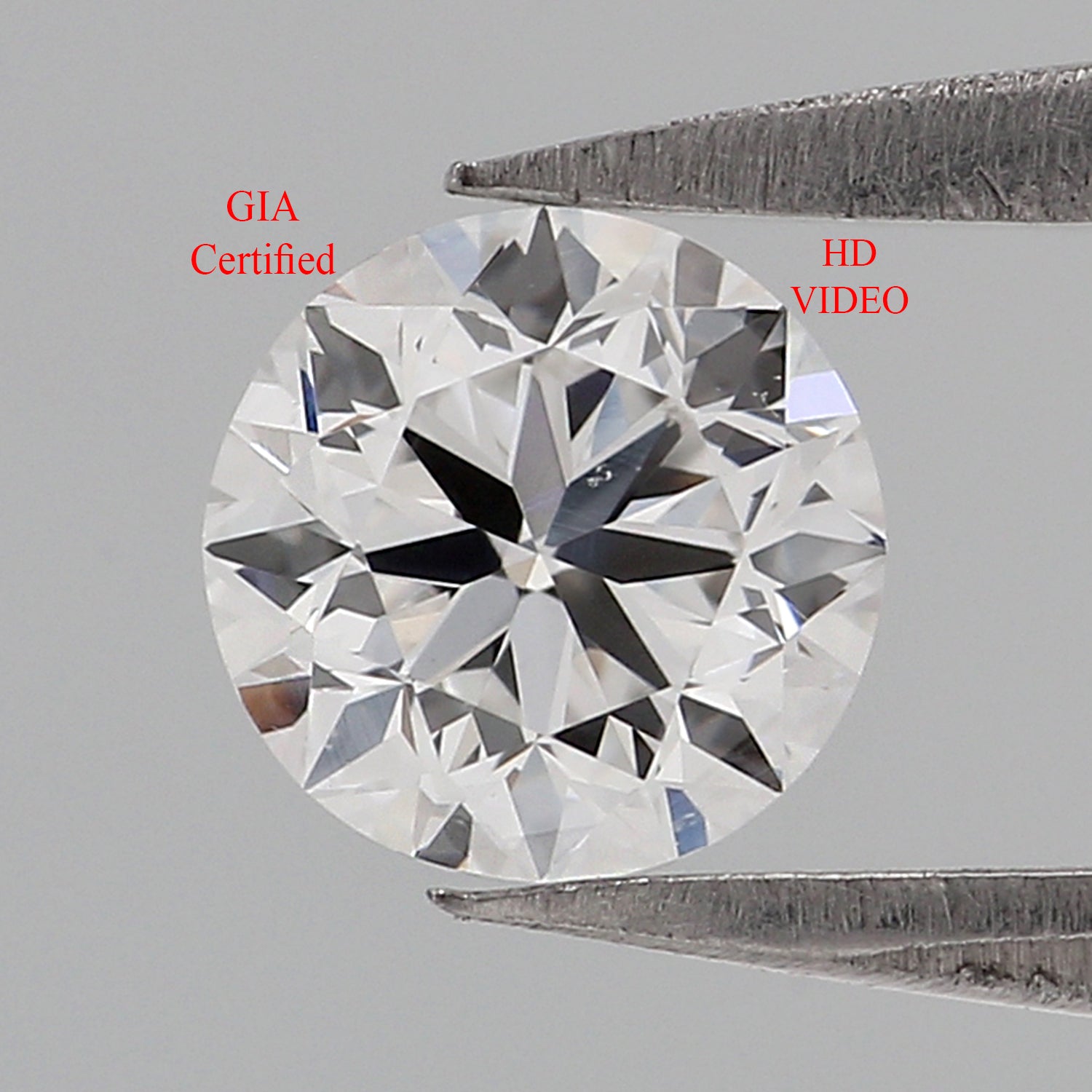 GIA Certified Natural Loose Round Brilliant Diamond, White - E Color Round Diamond, Round Cut Diamond, 0.52 CT Round Shape Diamond L2983