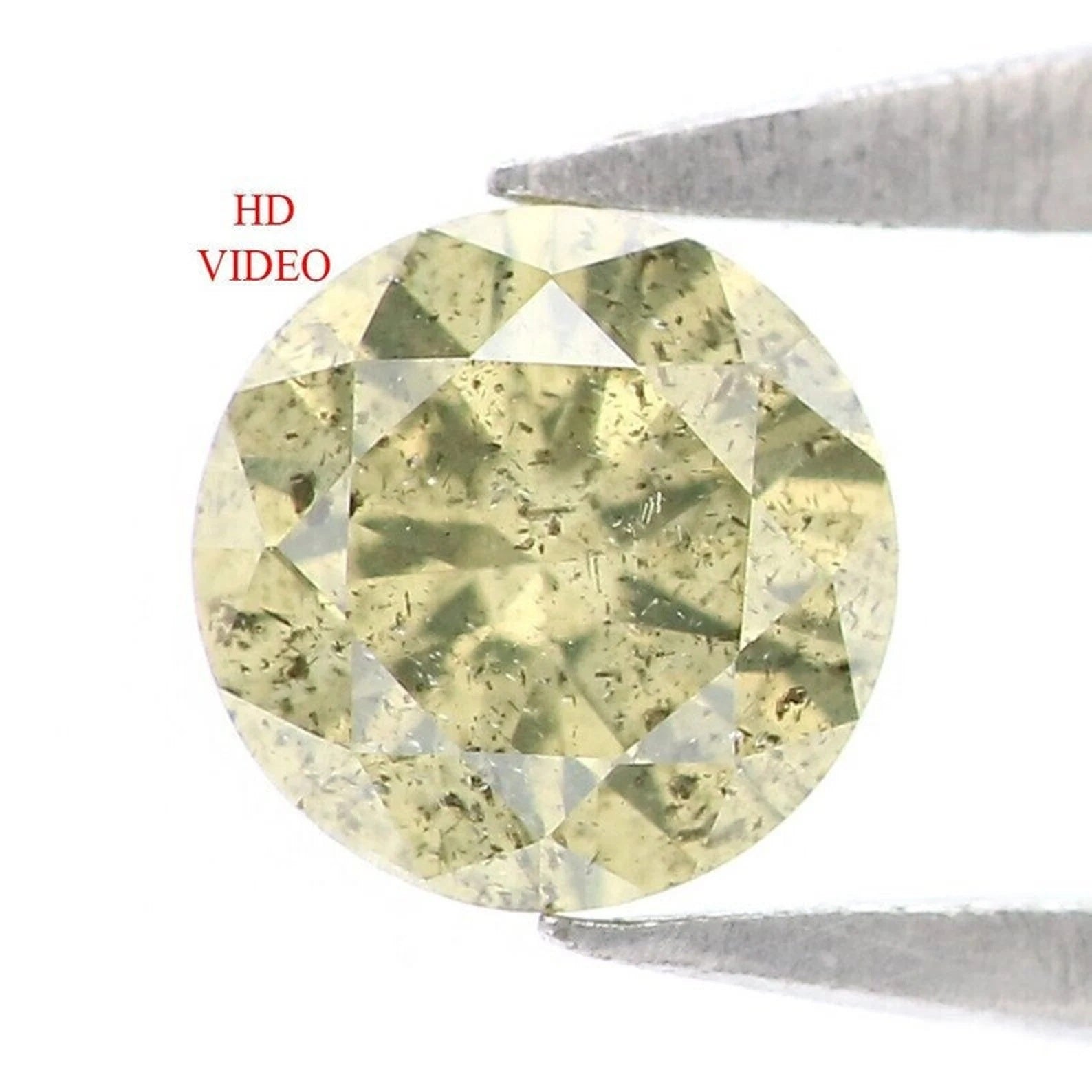 0.20 CT Natural Loose Round Shape Diamond Green Color Round Diamond 3.70 MM Natural Diamond Green Color Round Brilliant Cut Diamond NQ1893