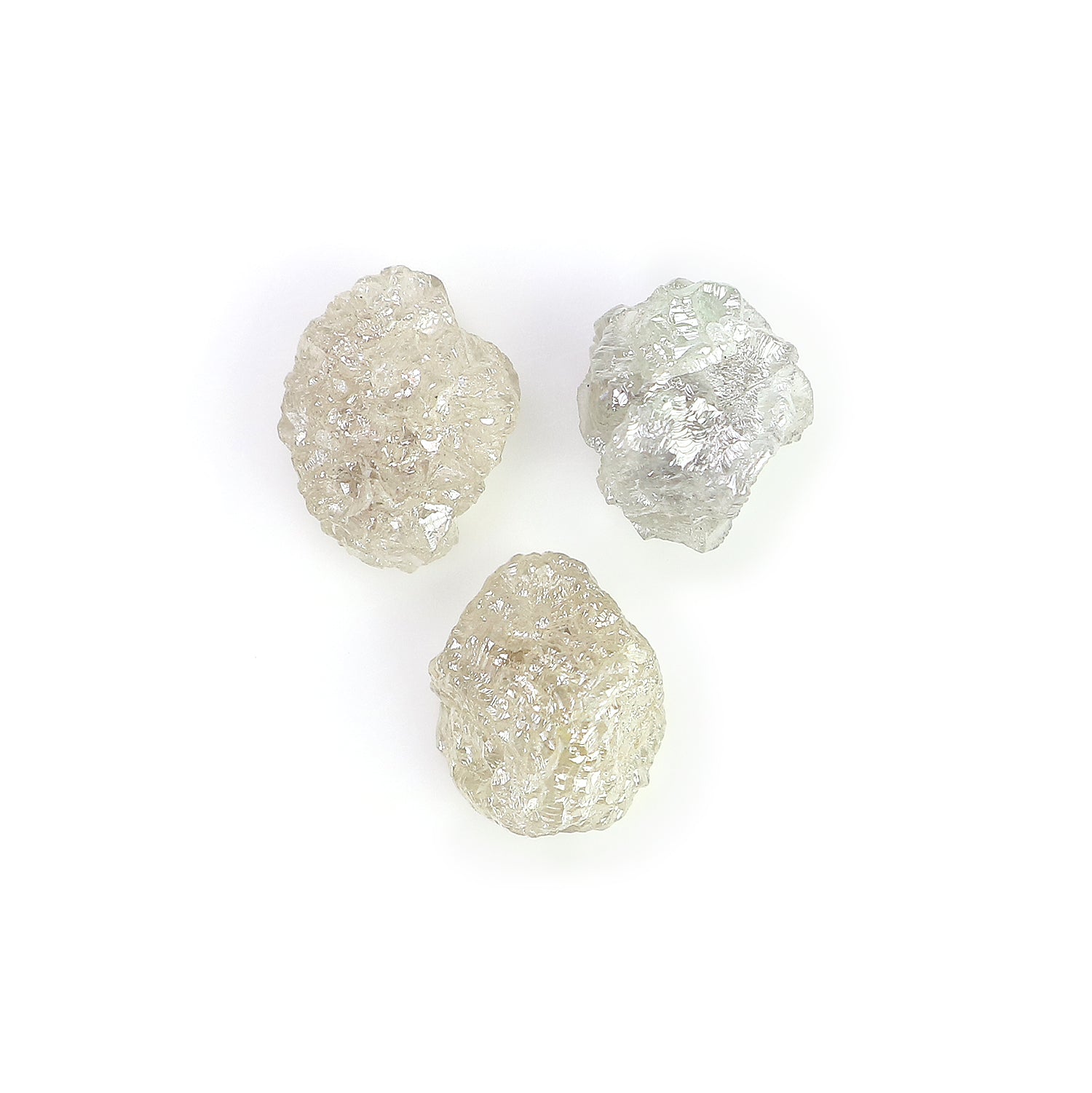 3.92 CT Natural Loose Rough Shape Diamond Grey Color Rough Uncut Diamond 7.80 MM Natural Grey Diamond Rough Irregular Cut Diamond LQ3363