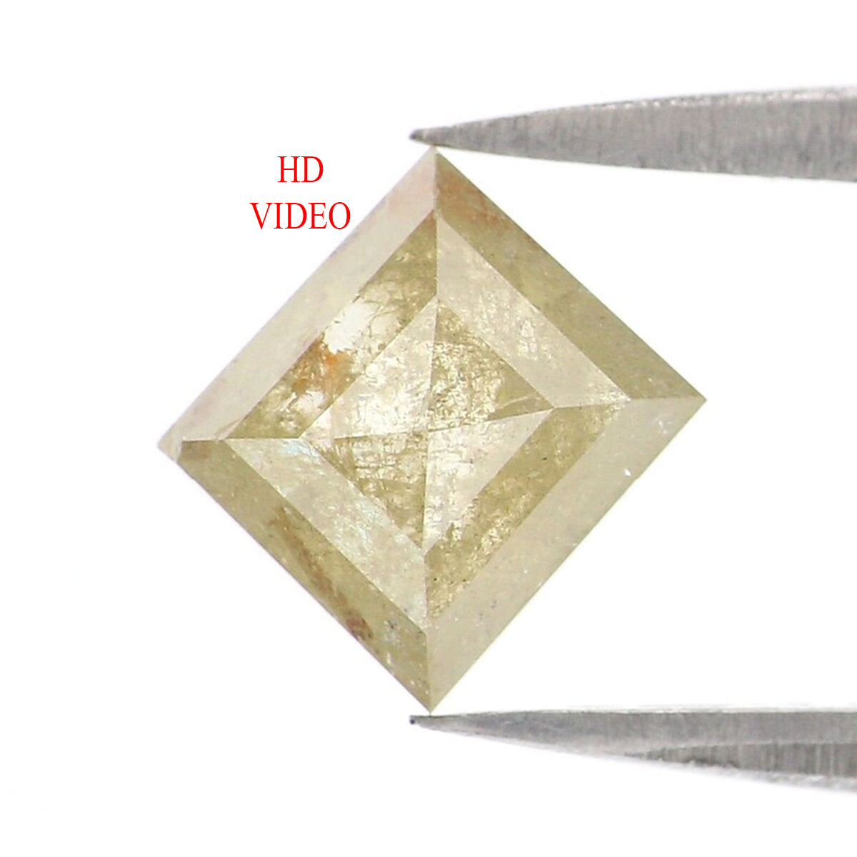1.13 Ct Natural Loose Kite Shape Diamond Yellow Color Kite Cut Diamond 8.00 MM Natural Loose Yellow Diamond Kite Rose Cut Diamond LQ5348