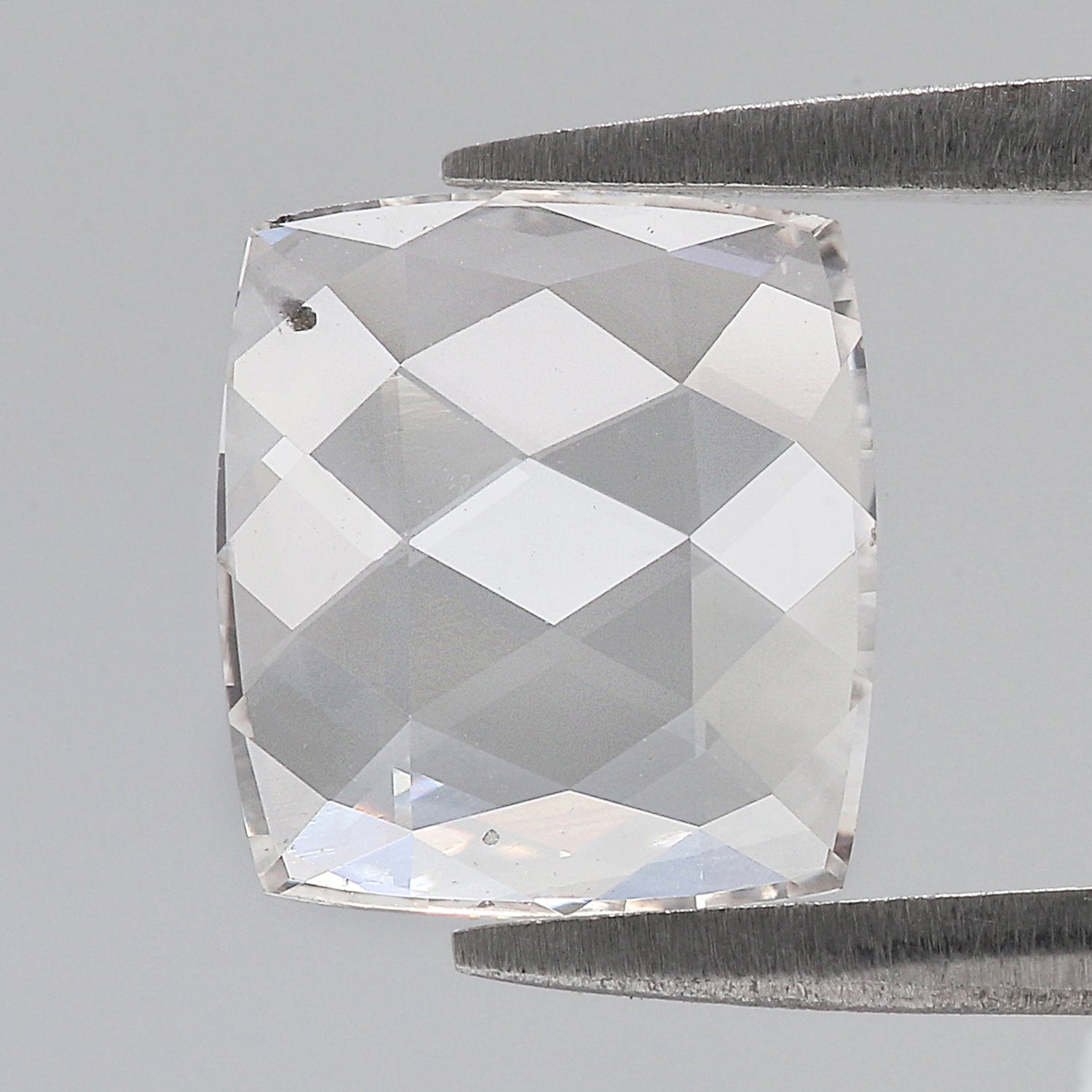 2.08 CT Lab Grown Square Cut Diamond White - F Color VS2 Clarity Diamond Lab Grown Diamond CVD Diamond Lab Created Rose Cut Diamond L3436