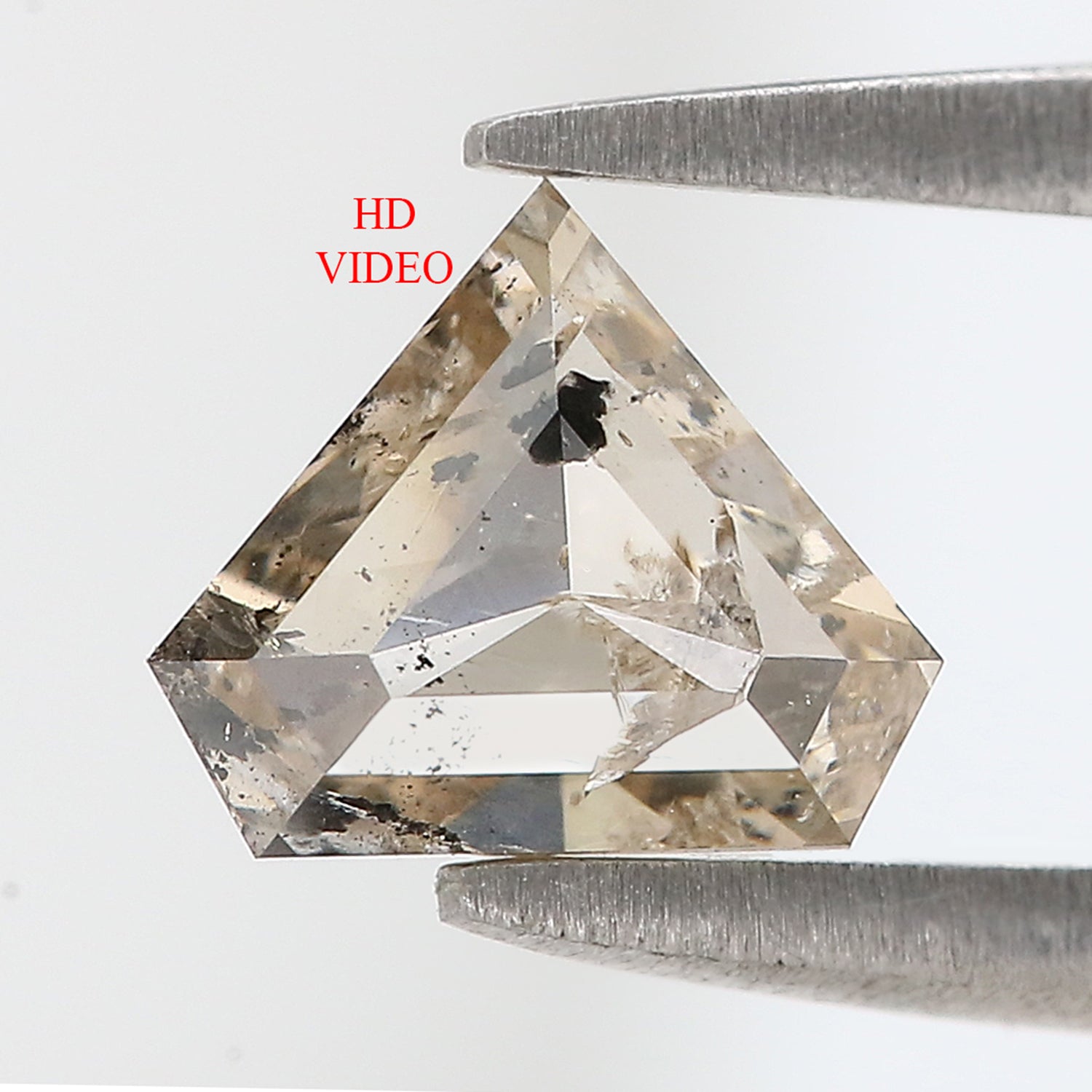 0.73 CT Natural Loose Shield Shape Diamond Brown Color Shield Shape Diamond 5.80 MM Natural Loose Diamond Shield Rose Cut Diamond QL9513