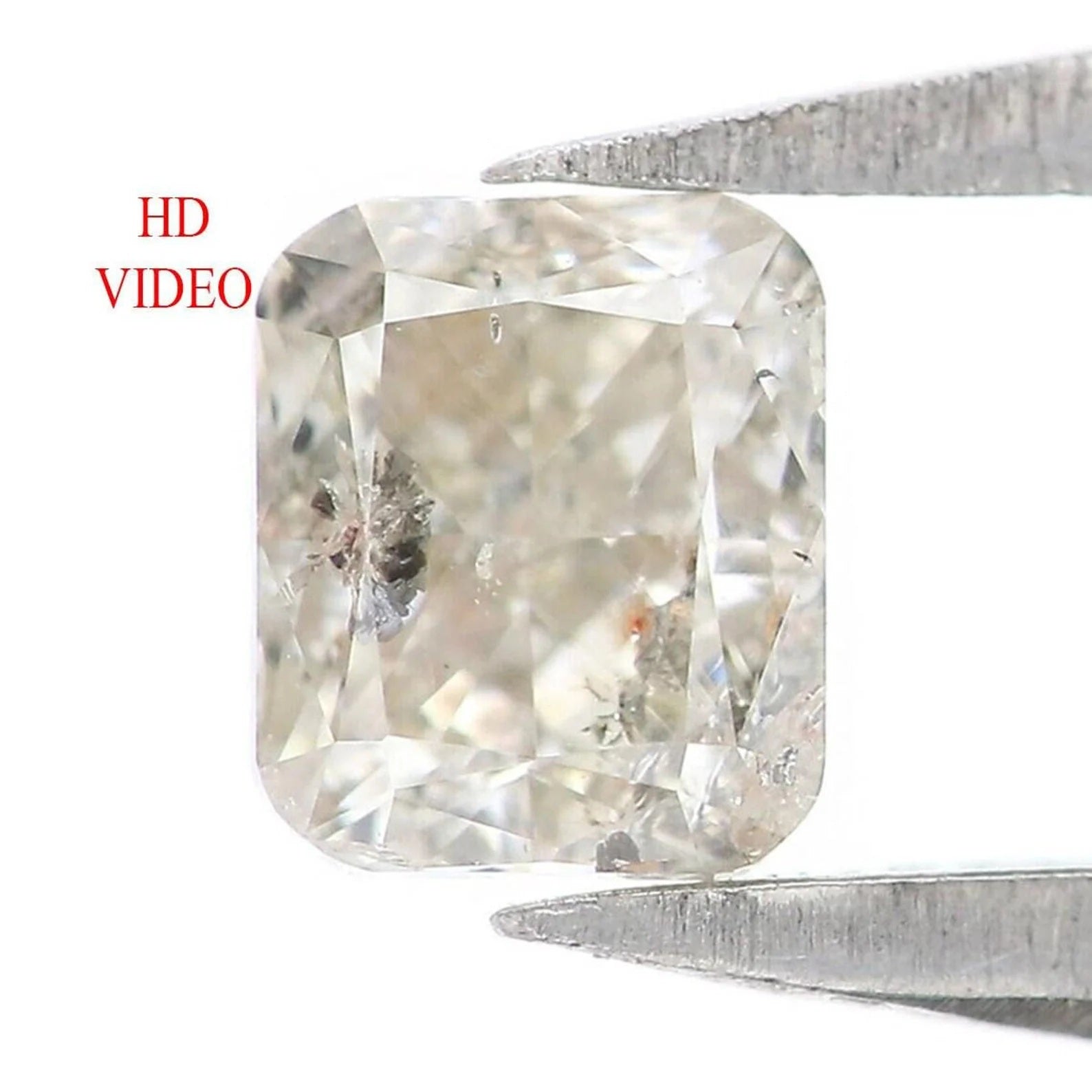 0.39 CT Natural Loose Cushion Shape Diamond White- I Color Cushion Diamond 4.10 MM Natural White Color Cushion Brilliant Cut Diamond NQ7475