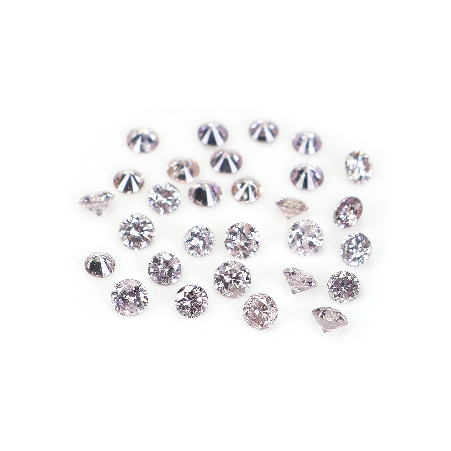 0.81 Ct Natural Loose Round Brilliant Cut Diamond Pink Color Round Cut Diamond 1.70 MM Natural Diamond Pink Color Round Shape Diamond LQ954