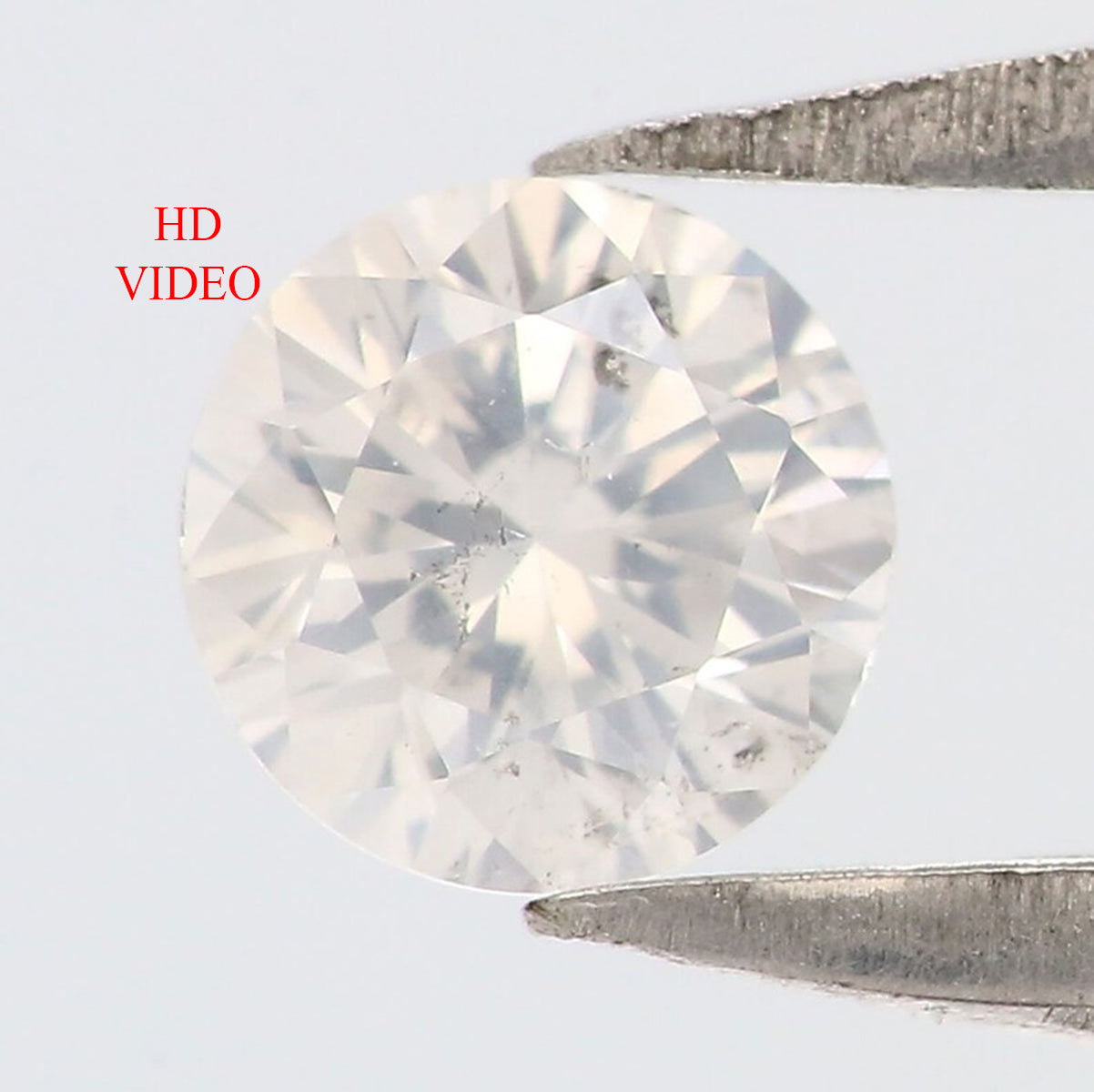 Natural Loose Round Brilliant Cut Diamond White Color 0.21 CT 3.70 MM Round Shape Brilliant Cut Diamond KR2489