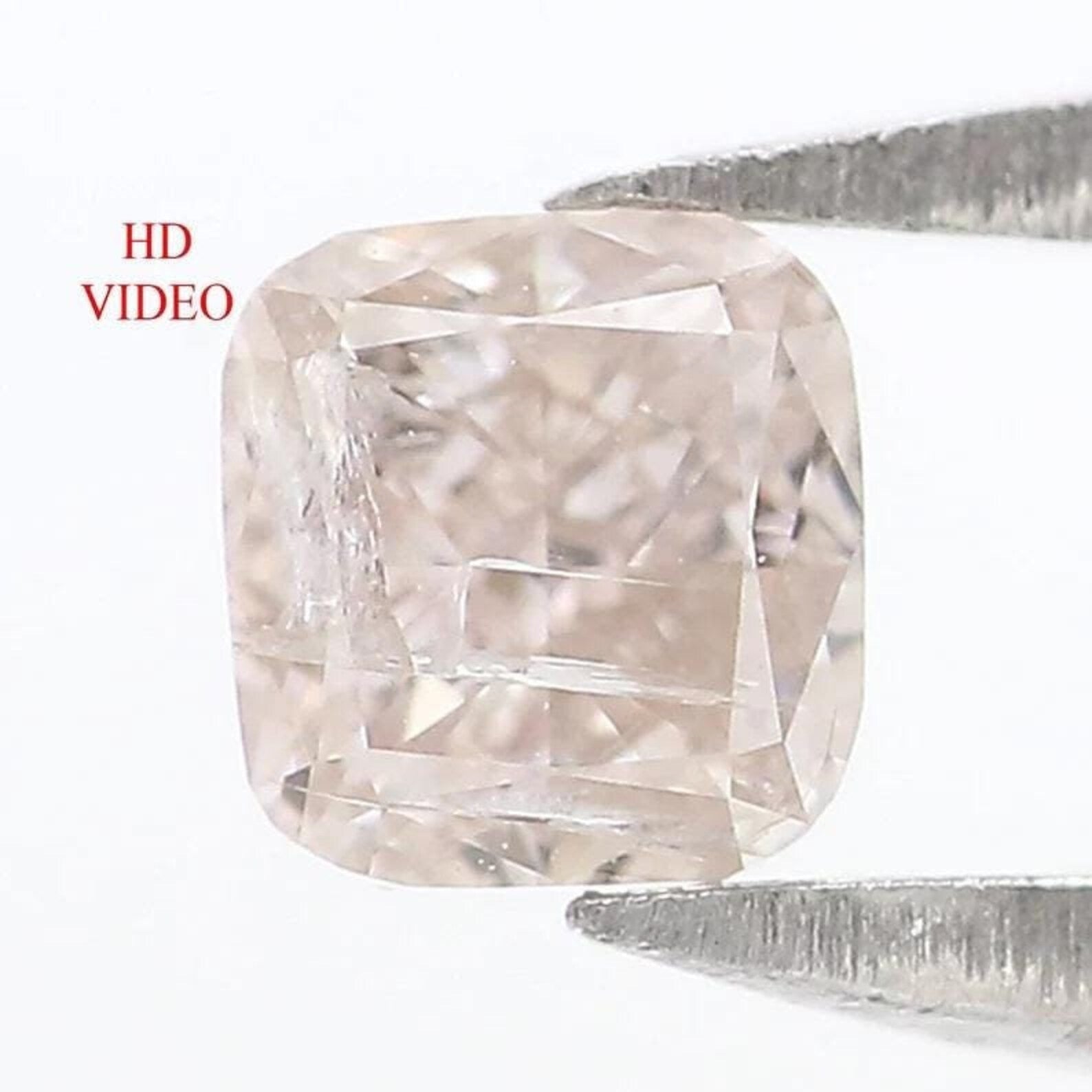 0.24 CT Natural Loose Cushion Shape Diamond Pink Color Cushion Cut Diamond 3.30 MM Natural Pink Color Cushion Brilliant Cut Diamond NQ7639