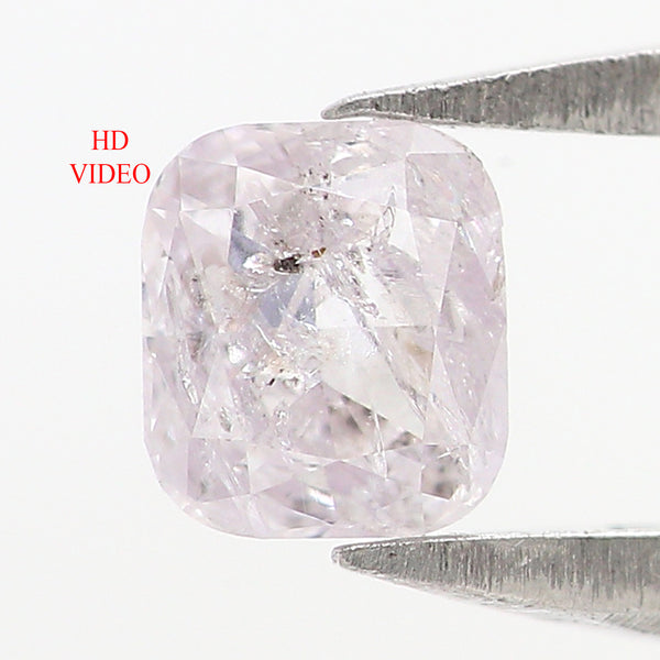 Natural Loose Cushion Diamond, Light Pink Color Diamond, Natural Loose Diamond, Cushion Cut Diamond, 0.23 CT Cushion Shape Diamond KR1575