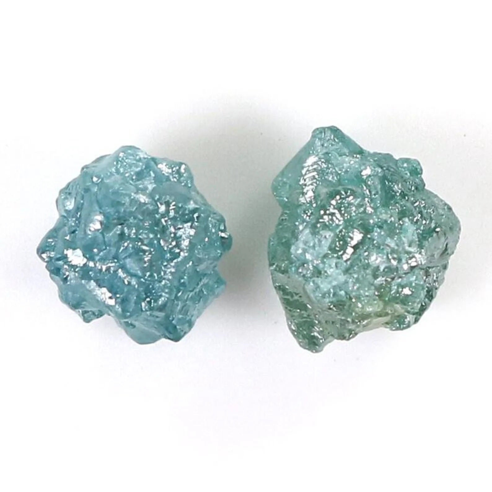2.72 CT Natural Loose Rough Shape Diamond Blue Color Rough Irregular Cut Diamond 6.55 MM Natural Loose Diamond Rough Uncut Diamond NQ441