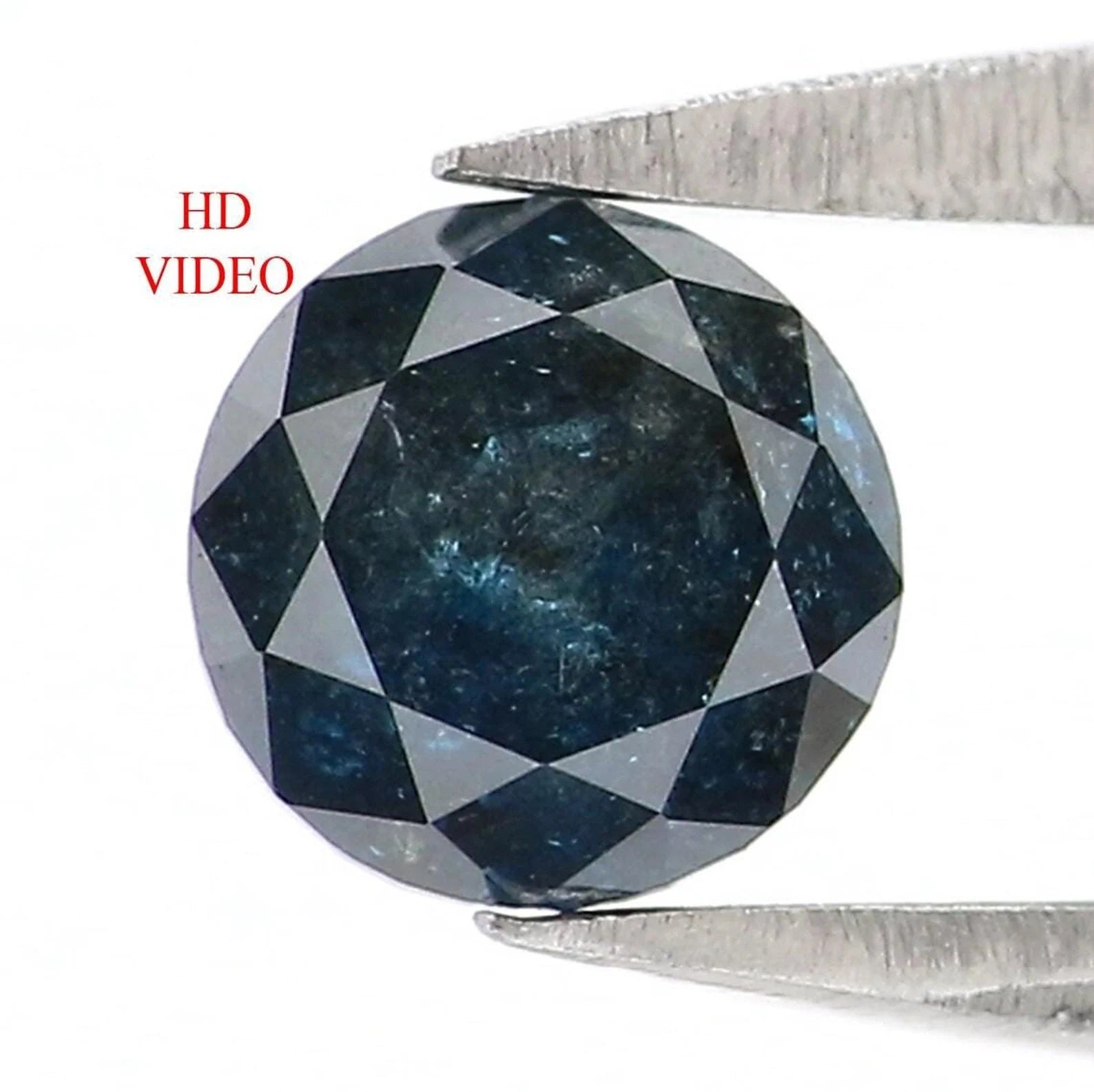 0.45 CT Natural Loose Round Shape Diamond Blue Color Round Cut Diamond 4.60 MM Natural Loose Diamond Round Brilliant Cut Diamond NQ9850