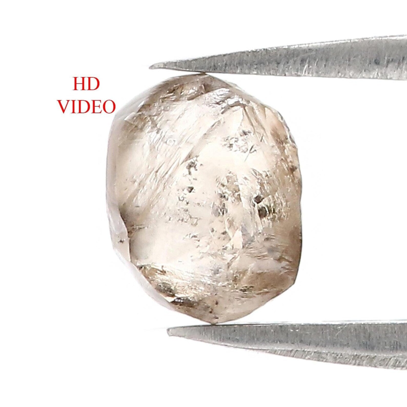1.14 CT Natural Loose Rough Shape Diamond Brown Color Rough Irregular Cut Diamond 6.40 MM Natural Loose Diamond Rough Uncut Diamond QN2526