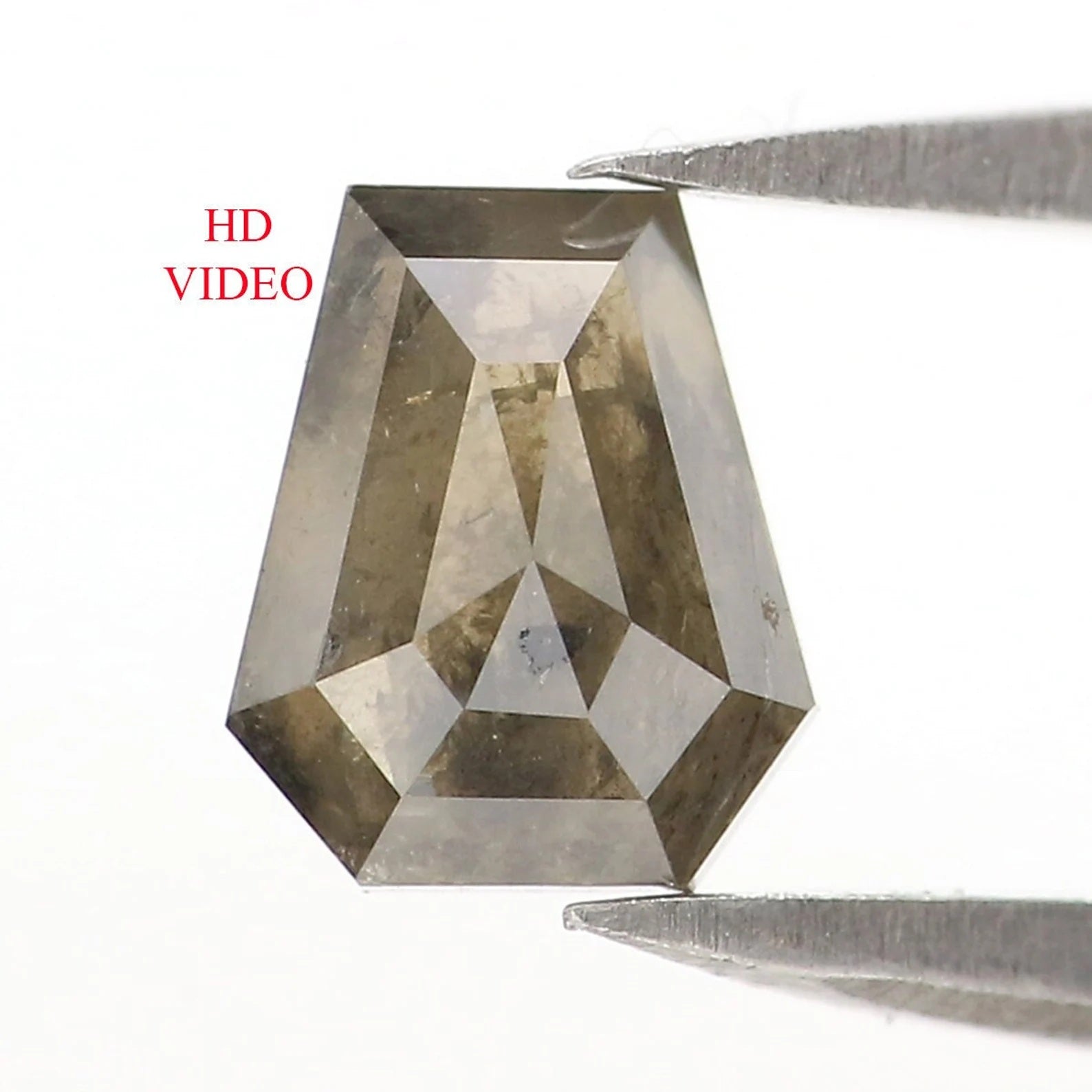 0.90 CT Natural Loose Coffin Diamond Green Color Diamond Natural Loose Diamond 6.35 MM Coffin Diamond Coffin Cut Coffin Shape Diamond NQ2383