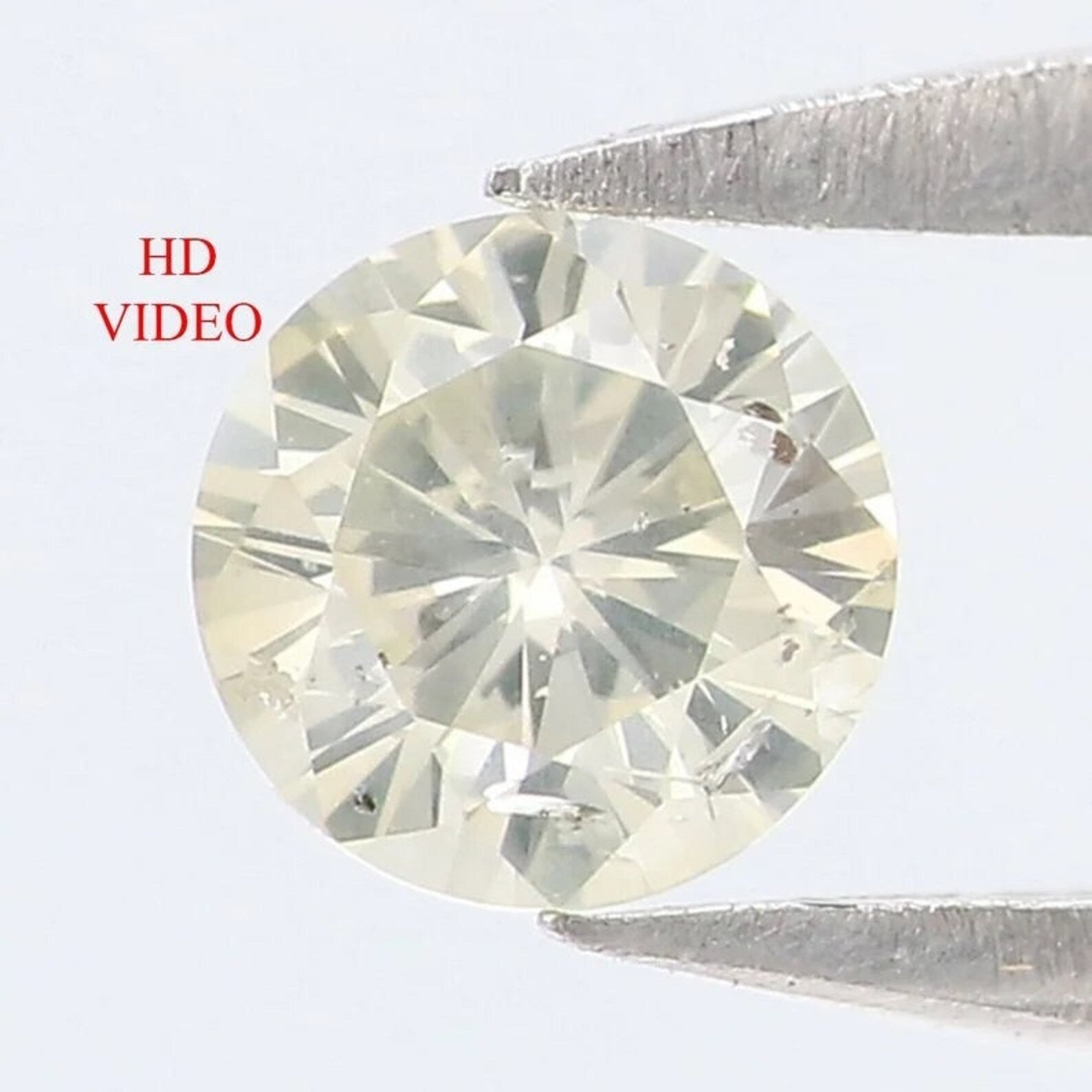 0.25 CT Natural Loose Round Shape Diamond White - H Color Round Diamond 4.10 MM Natural White - H Color Round Brilliant Cut Diamond NQ1899