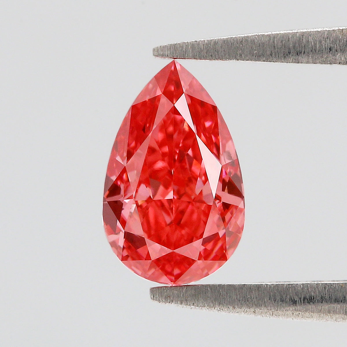 1.03 CT Lab Grown Pear Brilliant Cut Diamond Pink Color Diamond SI1 Clarity Diamond Lab Grown Diamond Lab Created Pear CVD Diamond L3694