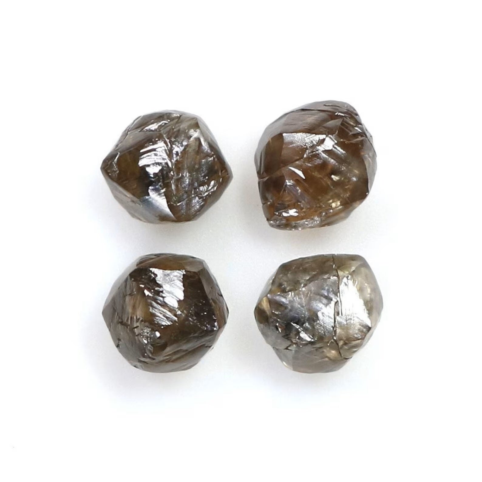 2.28 CT Natural Loose Rough Diamond Brown Color Rough Diamond 4.00 MM Natural Diamond Brown Color Irregular Cut Rough Shape Diamond NQ9050